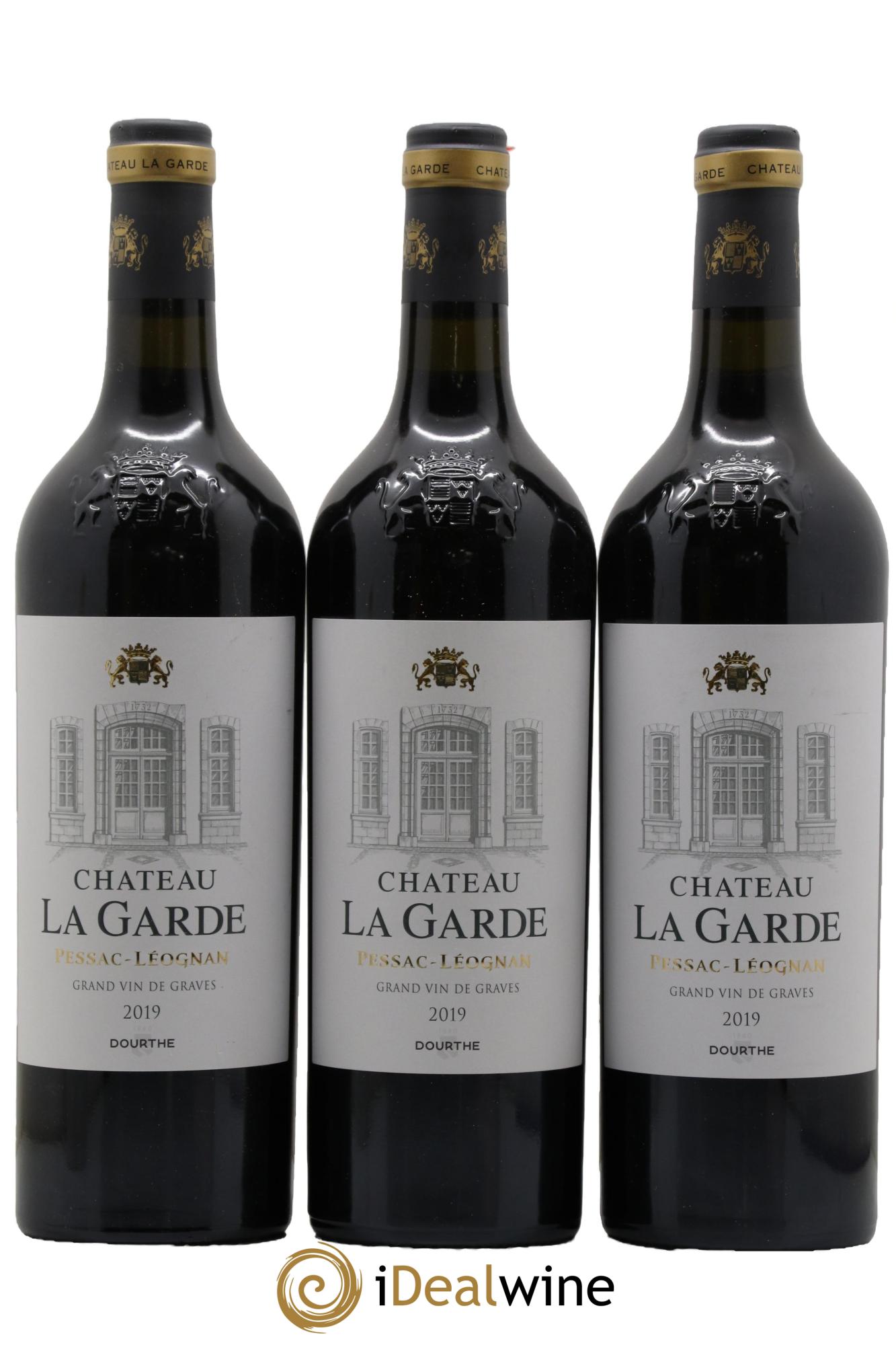 Château la Garde 2019 - Lotto di 3 bottiglie - 0