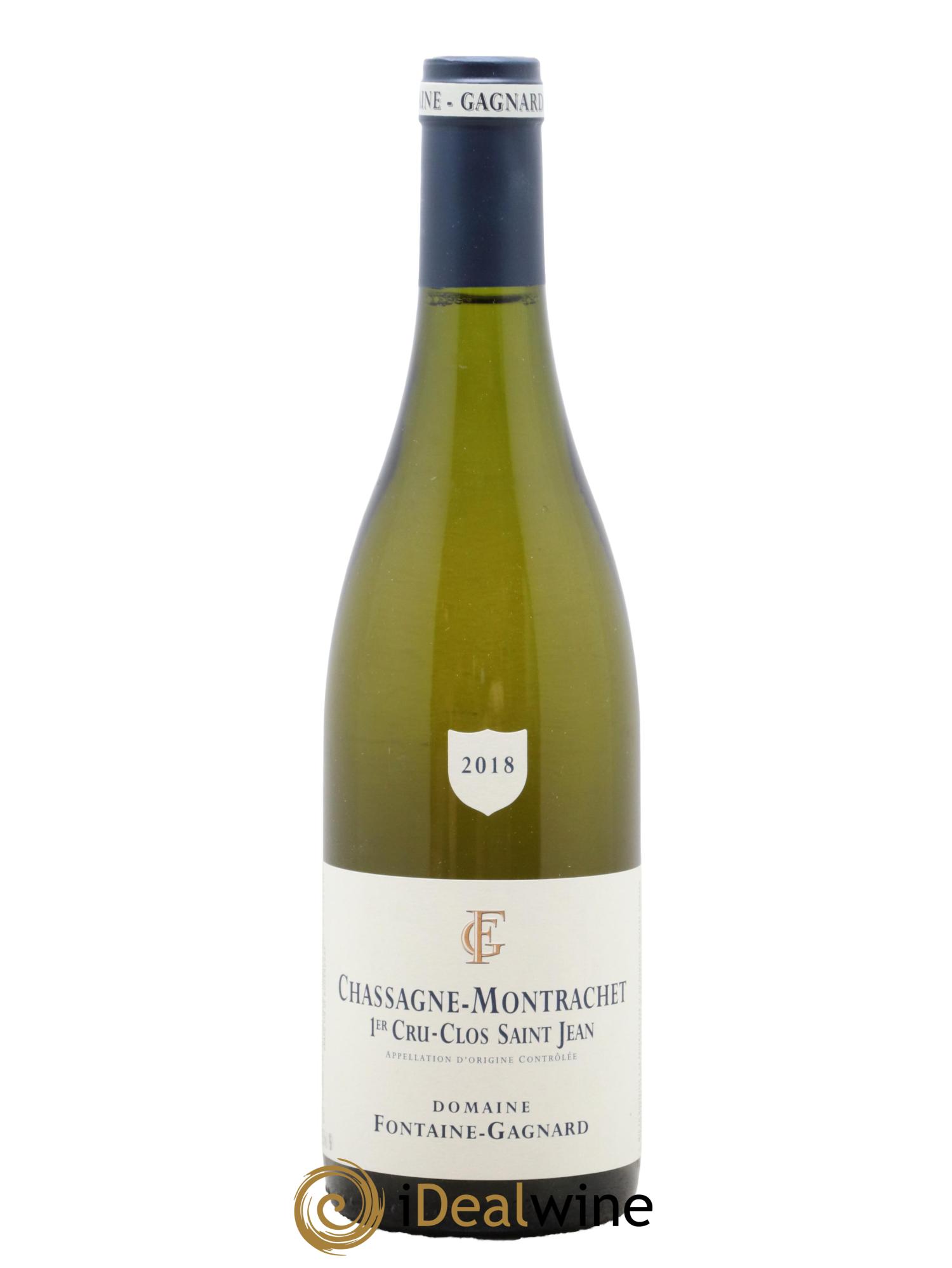 Chassagne-Montrachet 1er Cru Clos Saint-Jean Fontaine-Gagnard (Domaine)  2018 - Lot of 1 bottle - 0