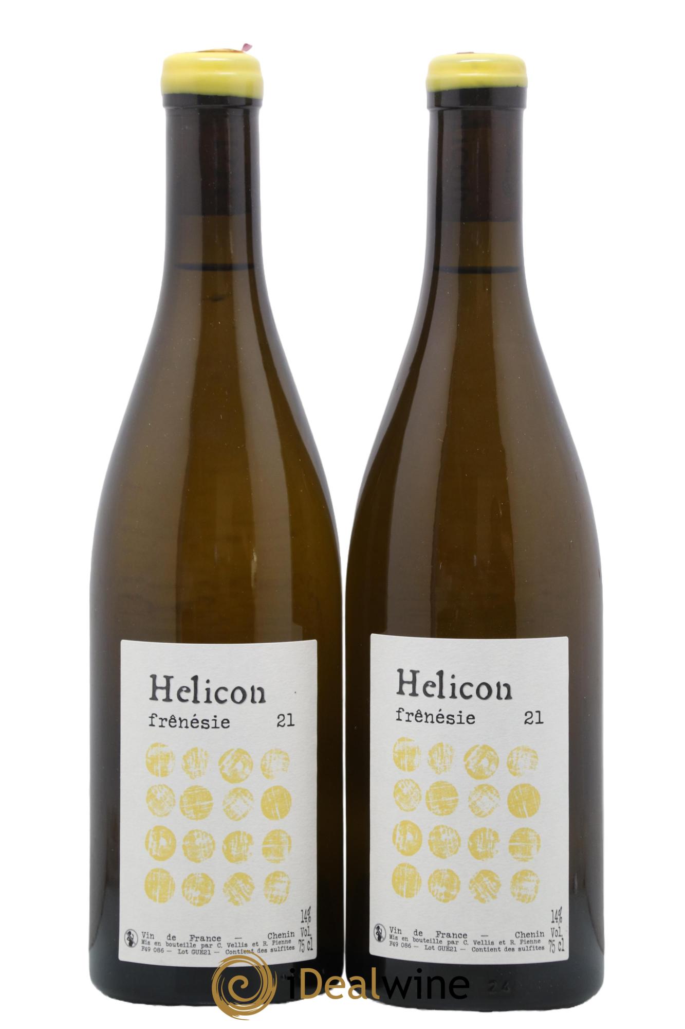 Vin de France Frênésie Helicon 2021 - Posten von 2 Flaschen - 0