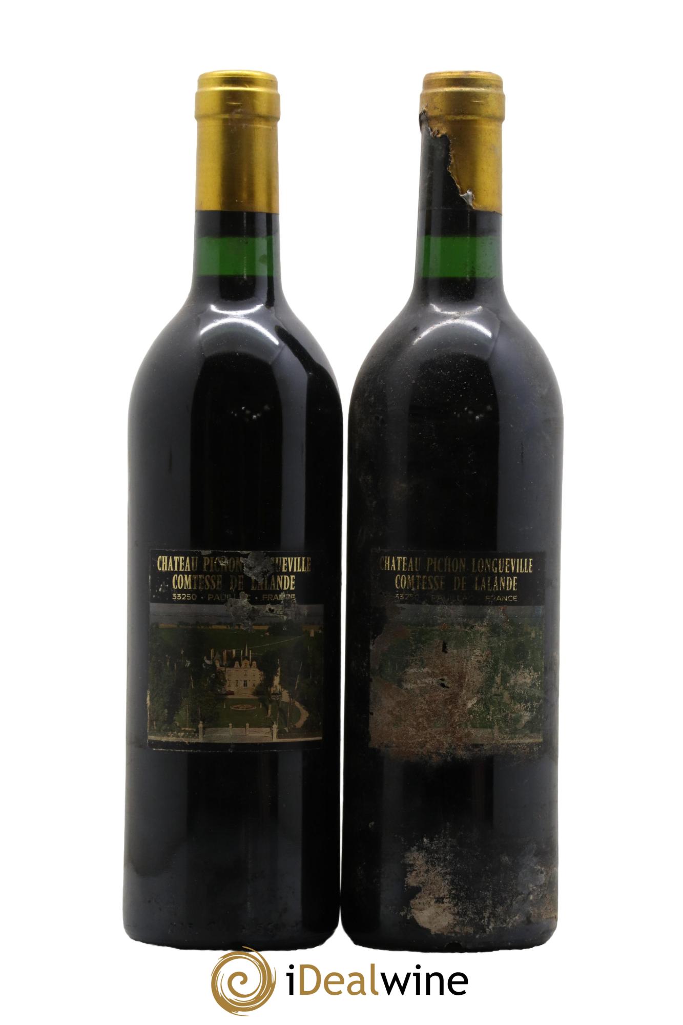 Château Pichon Longueville Comtesse de Lalande 2ème Grand Cru Classé 1988 - Lot of 2 bottles - 1