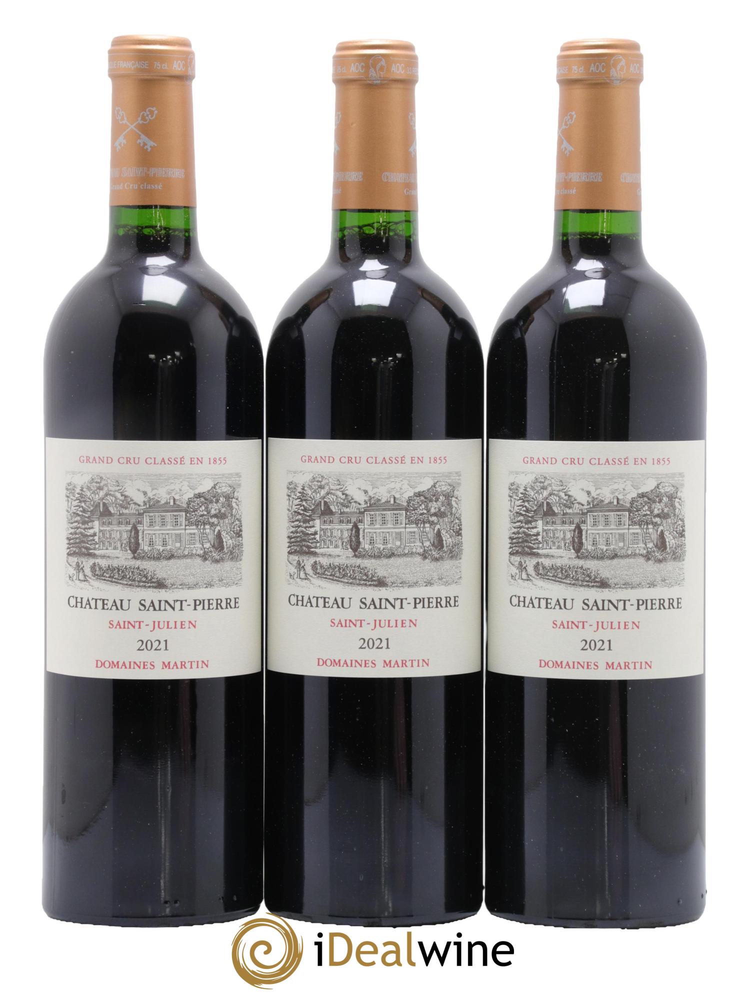 Château Saint-Pierre 4ème Grand Cru Classé 2021 - Lot of 6 bottles - 2