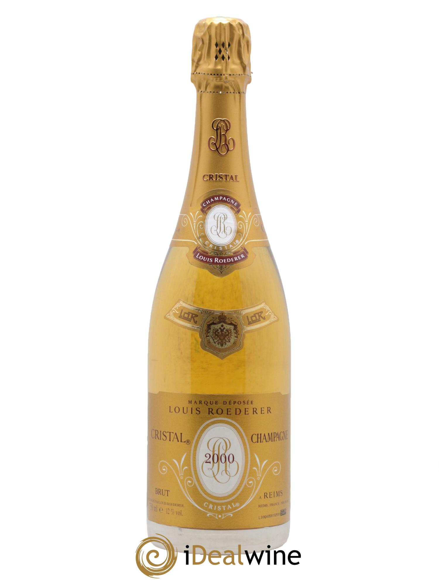 Cristal Louis Roederer 2000 - Lotto di 1 bottiglia - 0