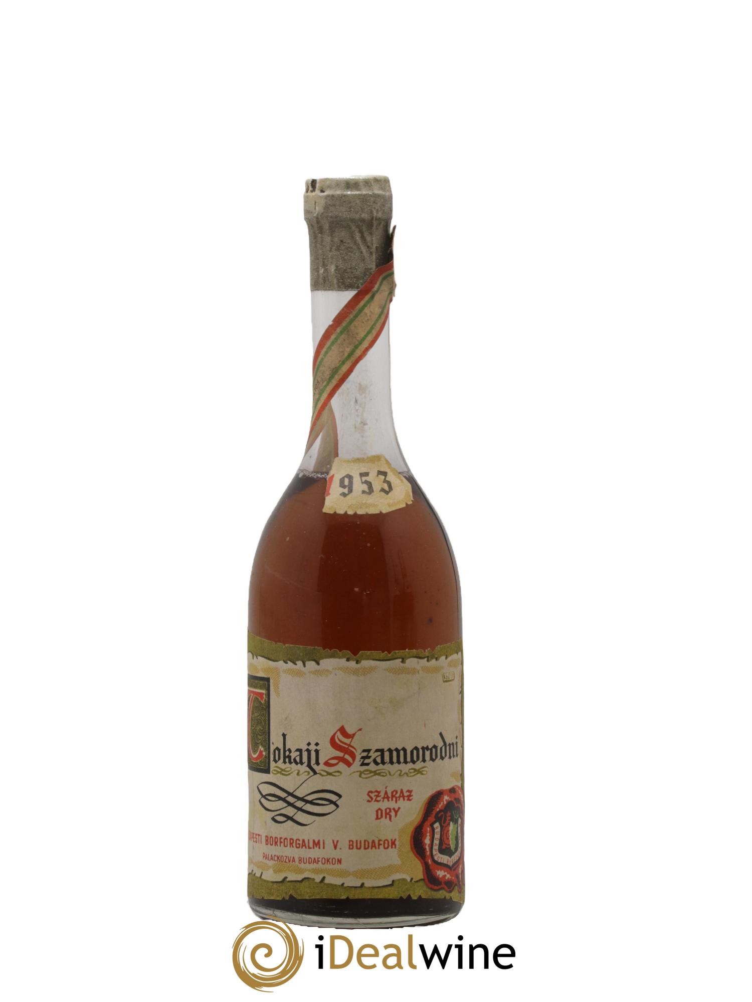 Tokaji Szamorodni Budafokon 1953 - Lotto di 1 formato 50cl - 0