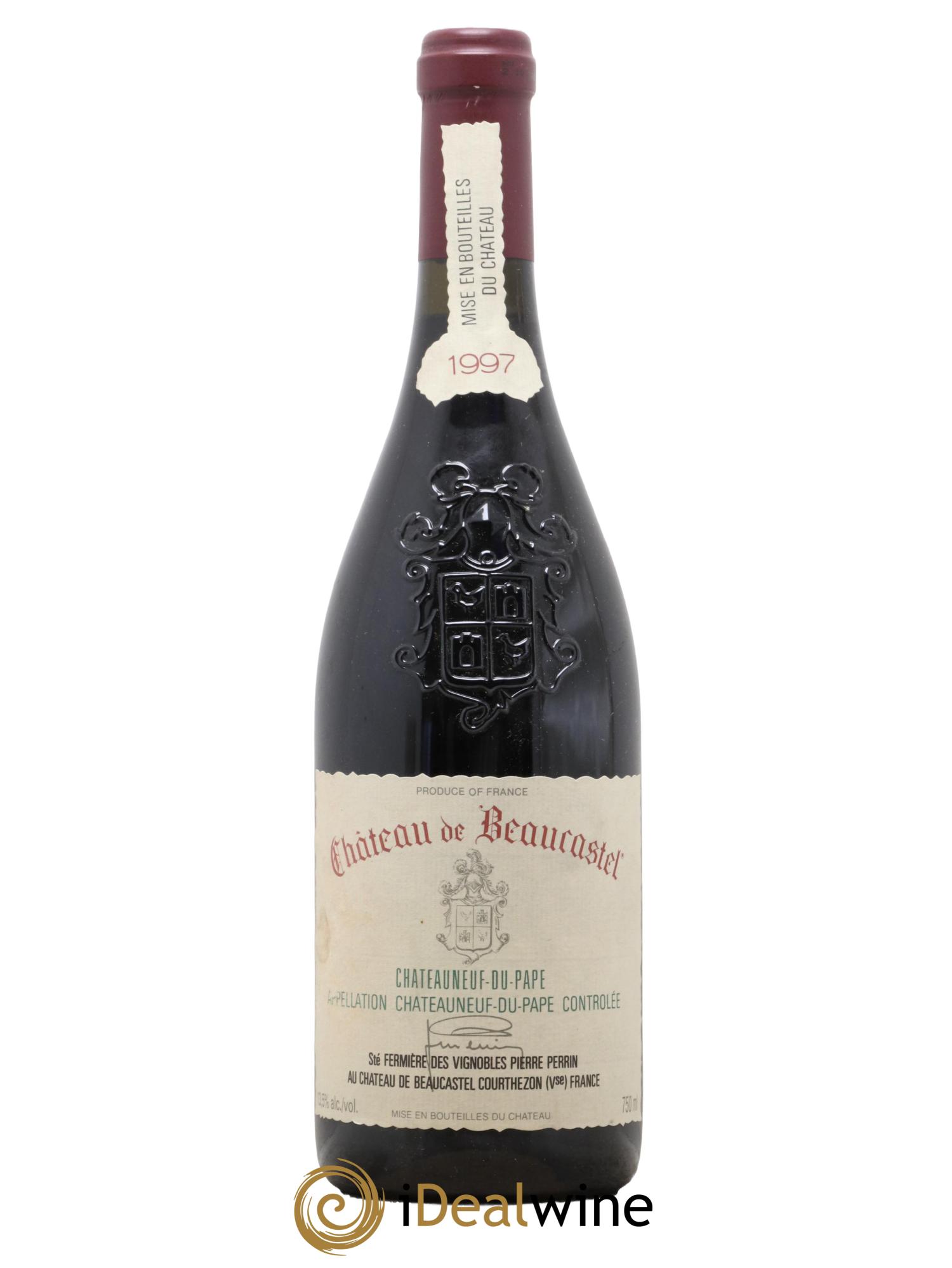 Châteauneuf-du-Pape Château de Beaucastel Famille Perrin 1997 - Lot of 1 bottle - 0