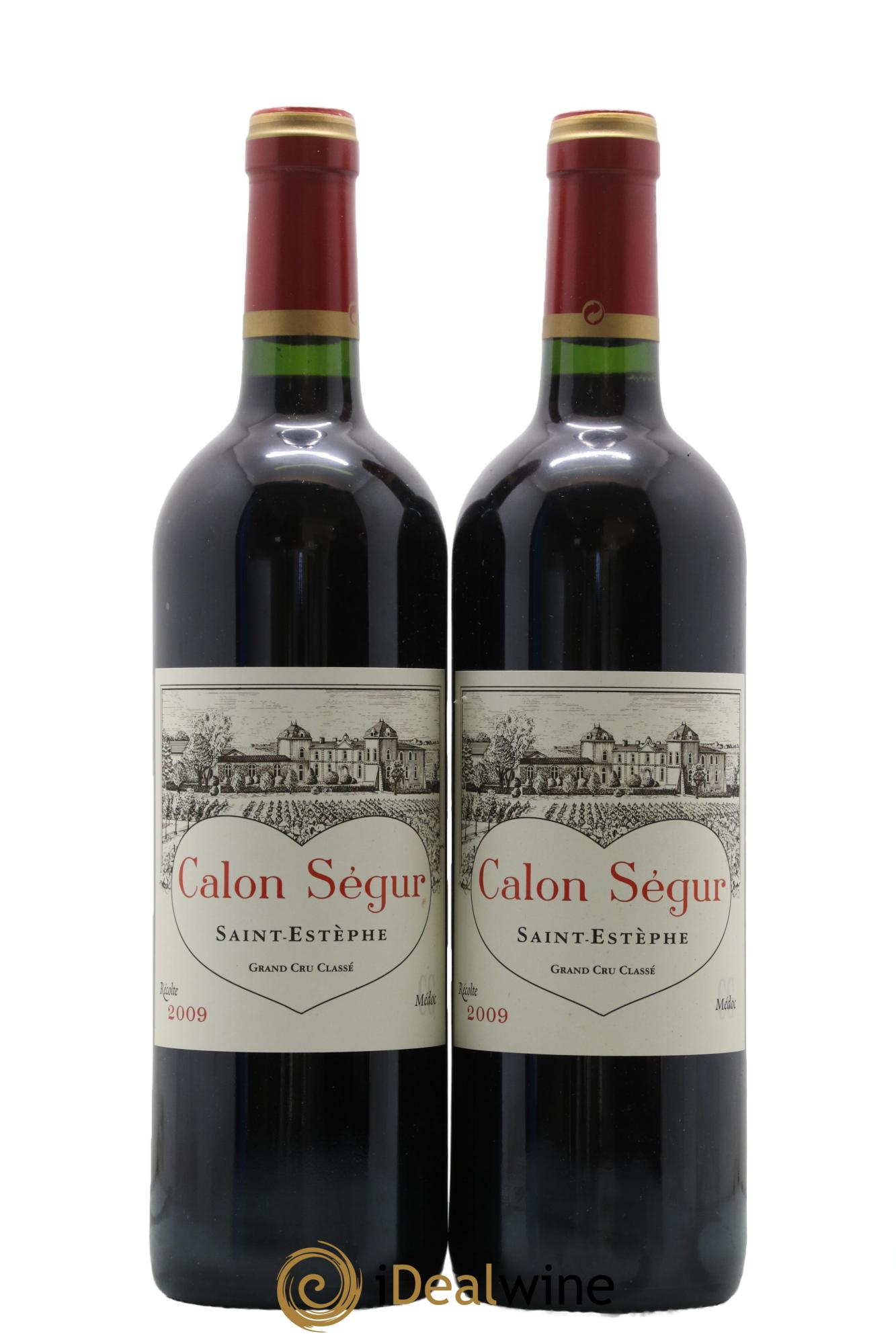 Château Calon Ségur 3ème Grand Cru Classé 2009 - Posten von 2 Flaschen - 0