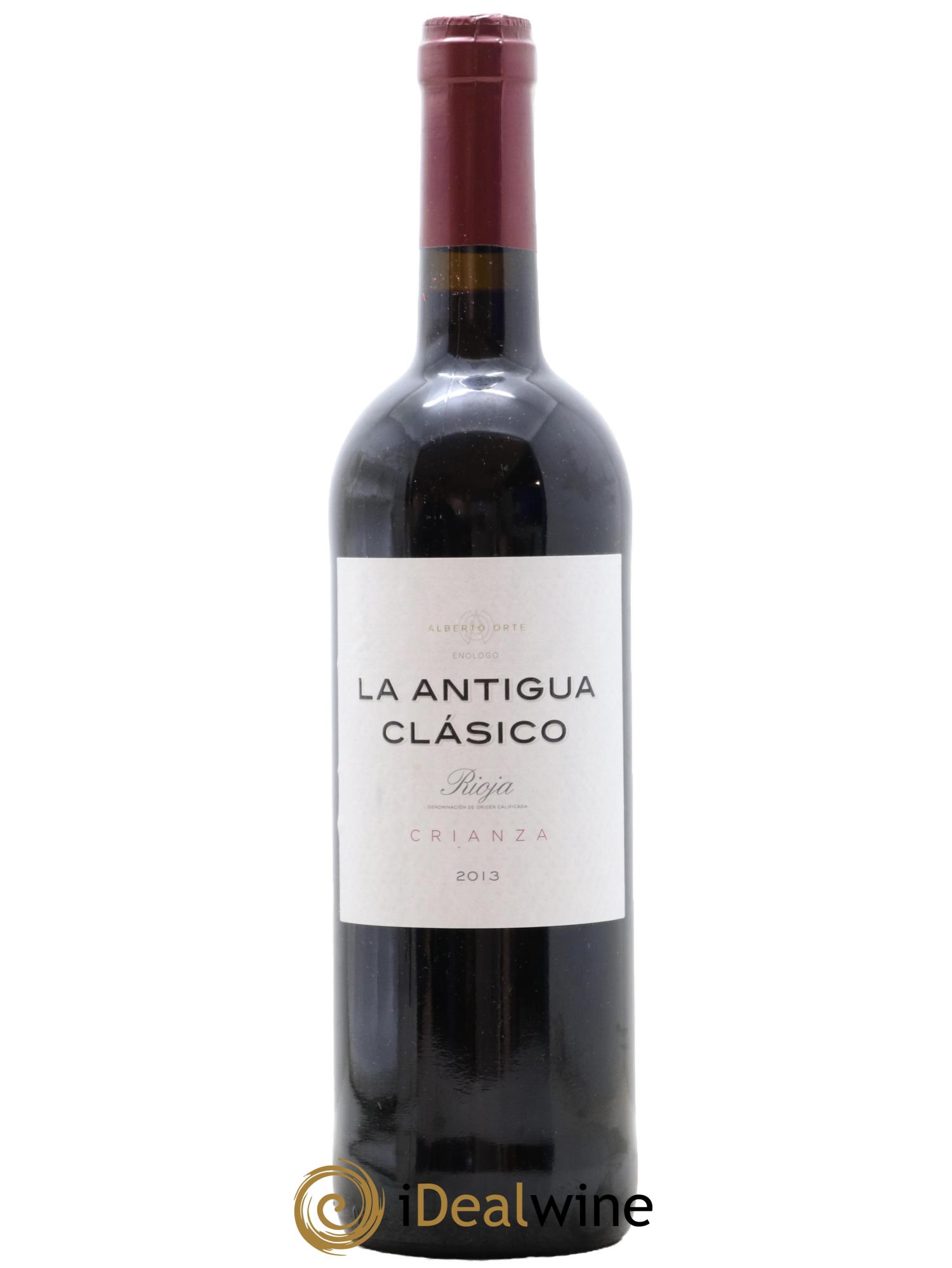 Rioja DOCa La Antigua Clásico Crianza Tinto Alberto Orte 2013 - Posten von 1 Flasche - 0