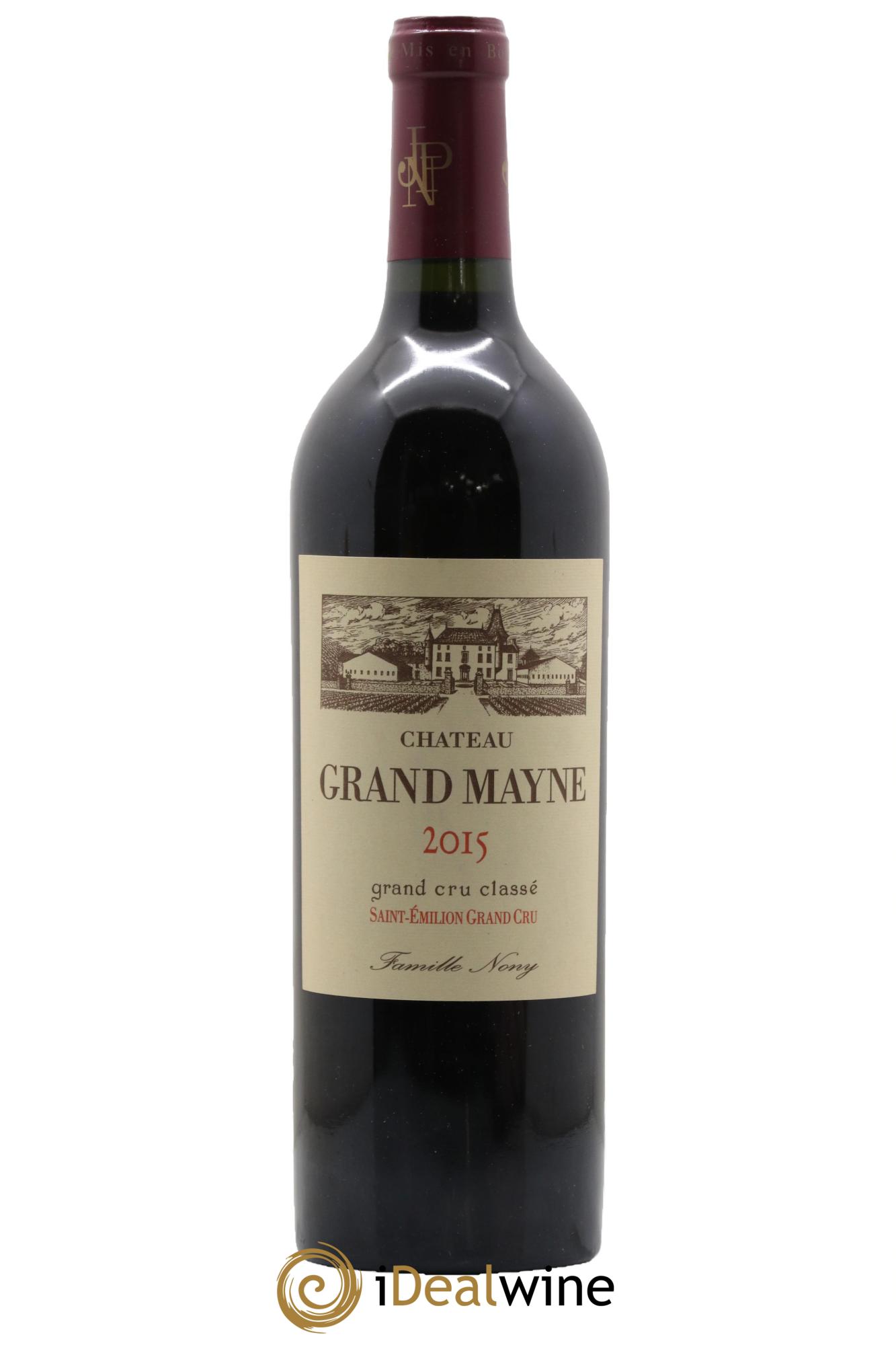 Château Grand Mayne Grand Cru Classé 2015 - Posten von 1 Flasche - 0