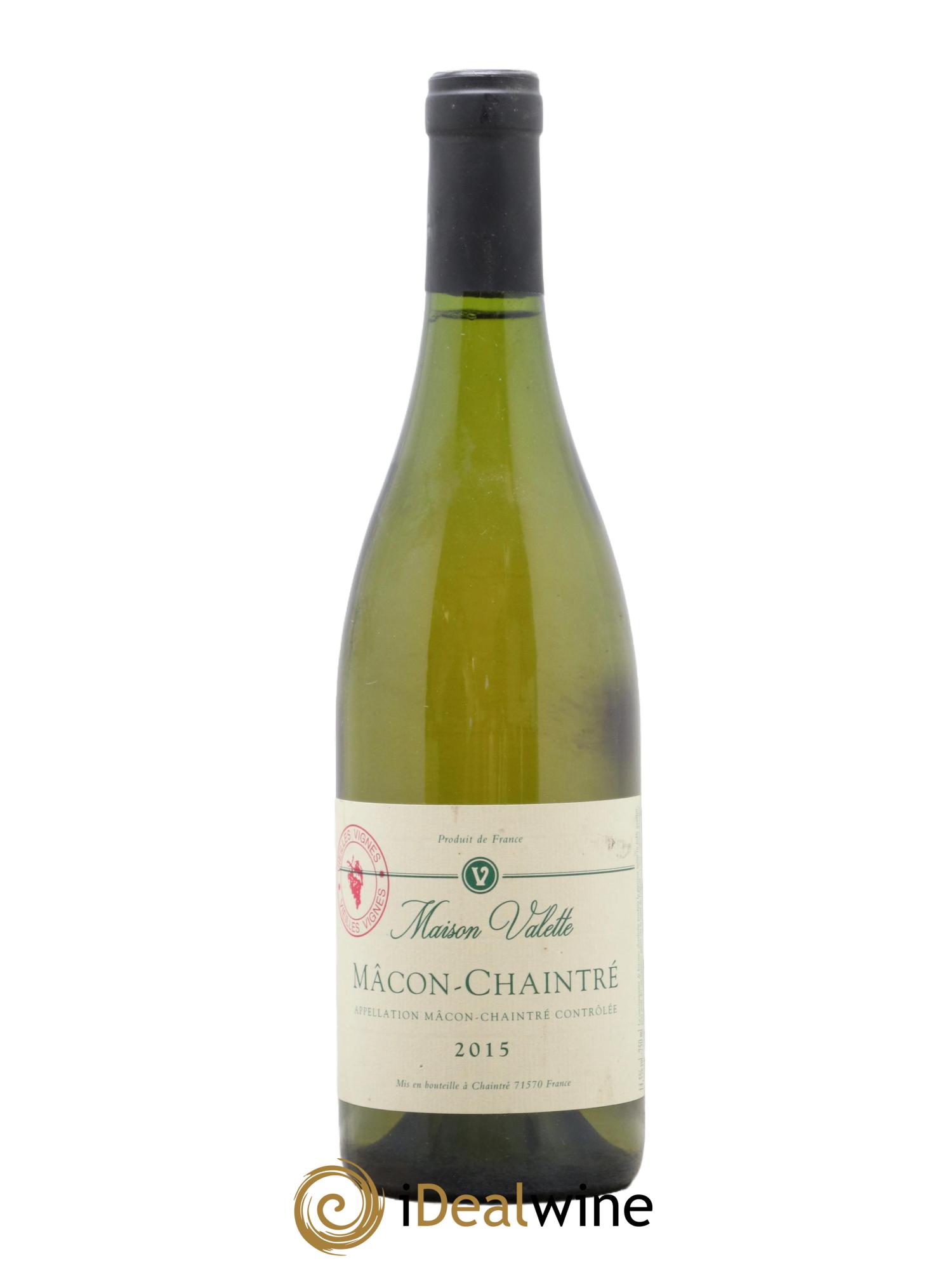 Mâcon Chaintré  Vieilles Vignes Valette (Domaine) 2015 - Lotto di 1 bottiglia - 0