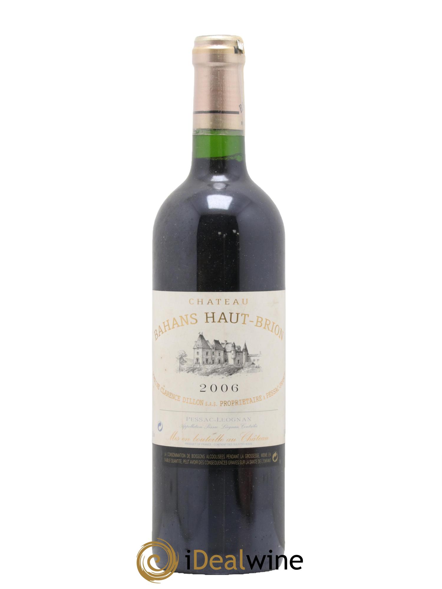 Clarence (Bahans) de Haut-Brion Second Vin 2006 - Lot de 1 bouteille - 0