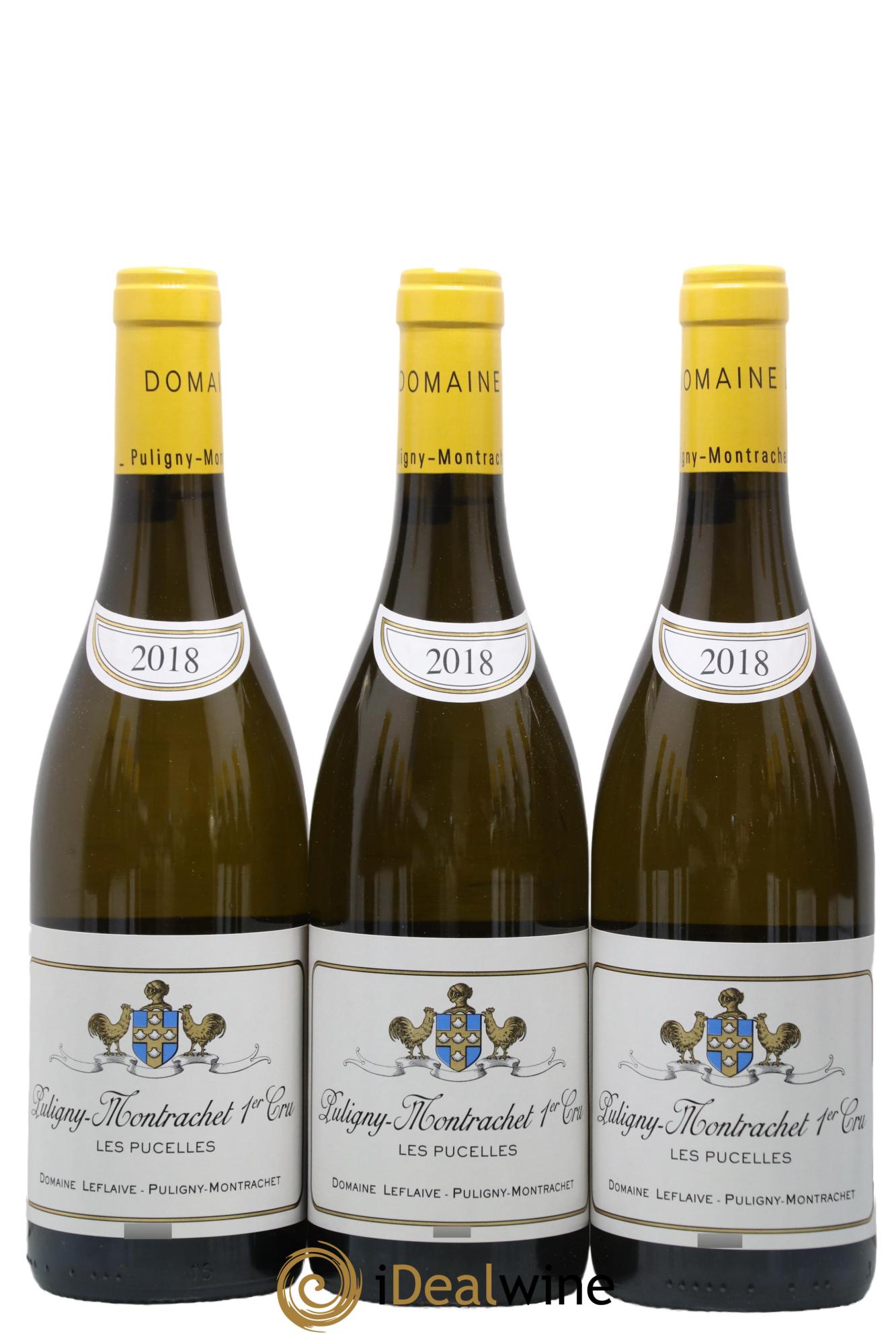 Puligny-Montrachet 1er Cru Les Pucelles Leflaive (Domaine) 2018 - Lotto di 12 bottiglie - 1