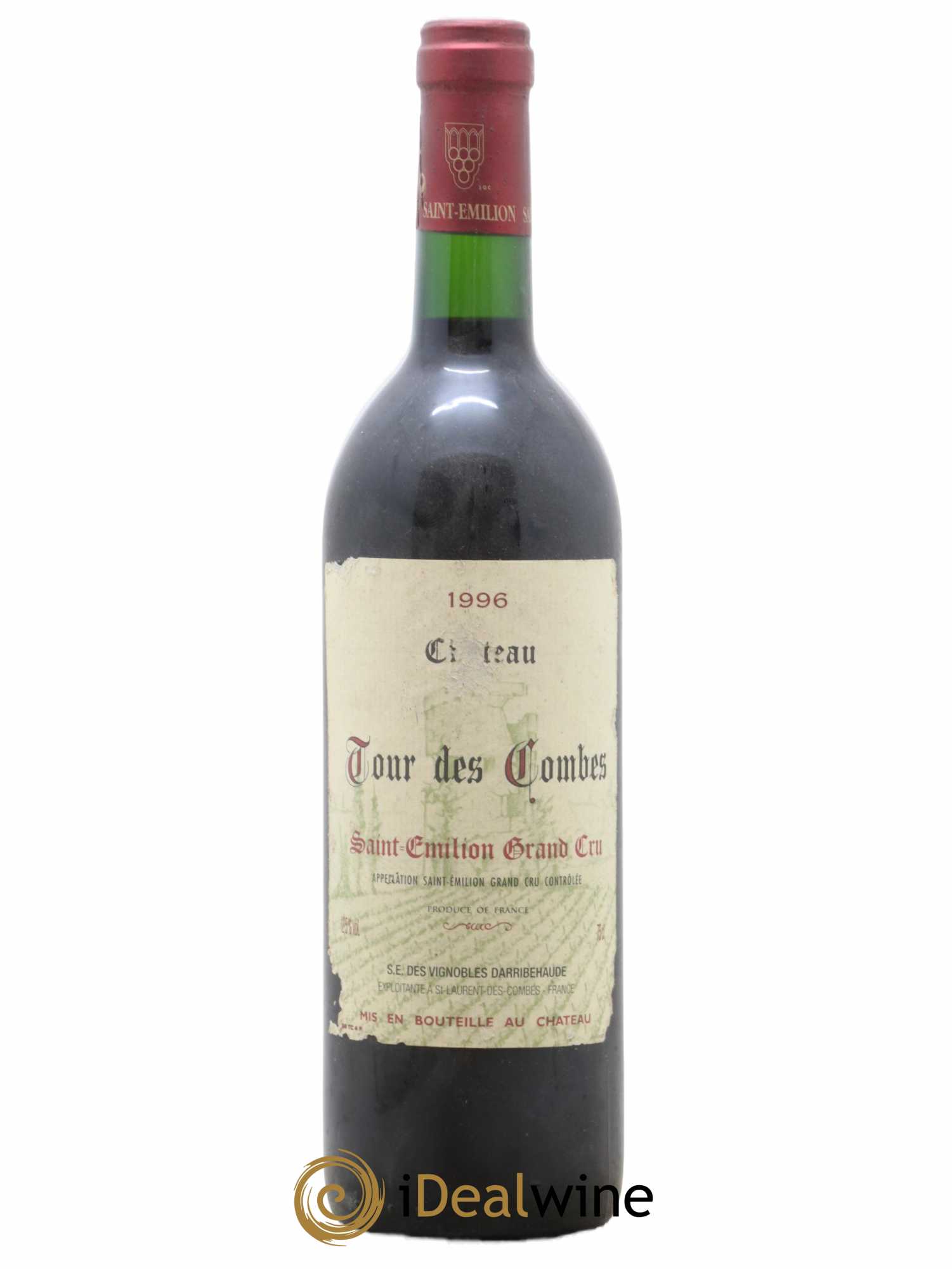 Saint-Émilion Grand Cru 1996 - Lot de 1 bouteille - 0