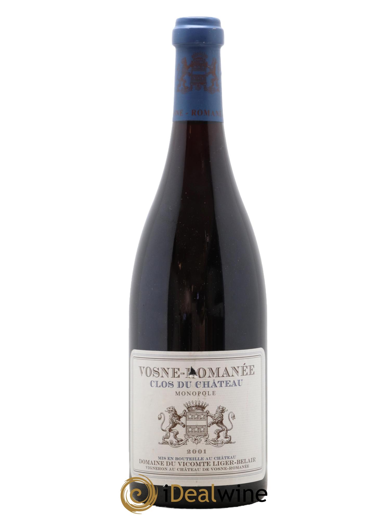 Vosne-Romanée Clos du Château Comte Liger-Belair (Domaine du) 2001 - Lot de 1 bouteille - 0