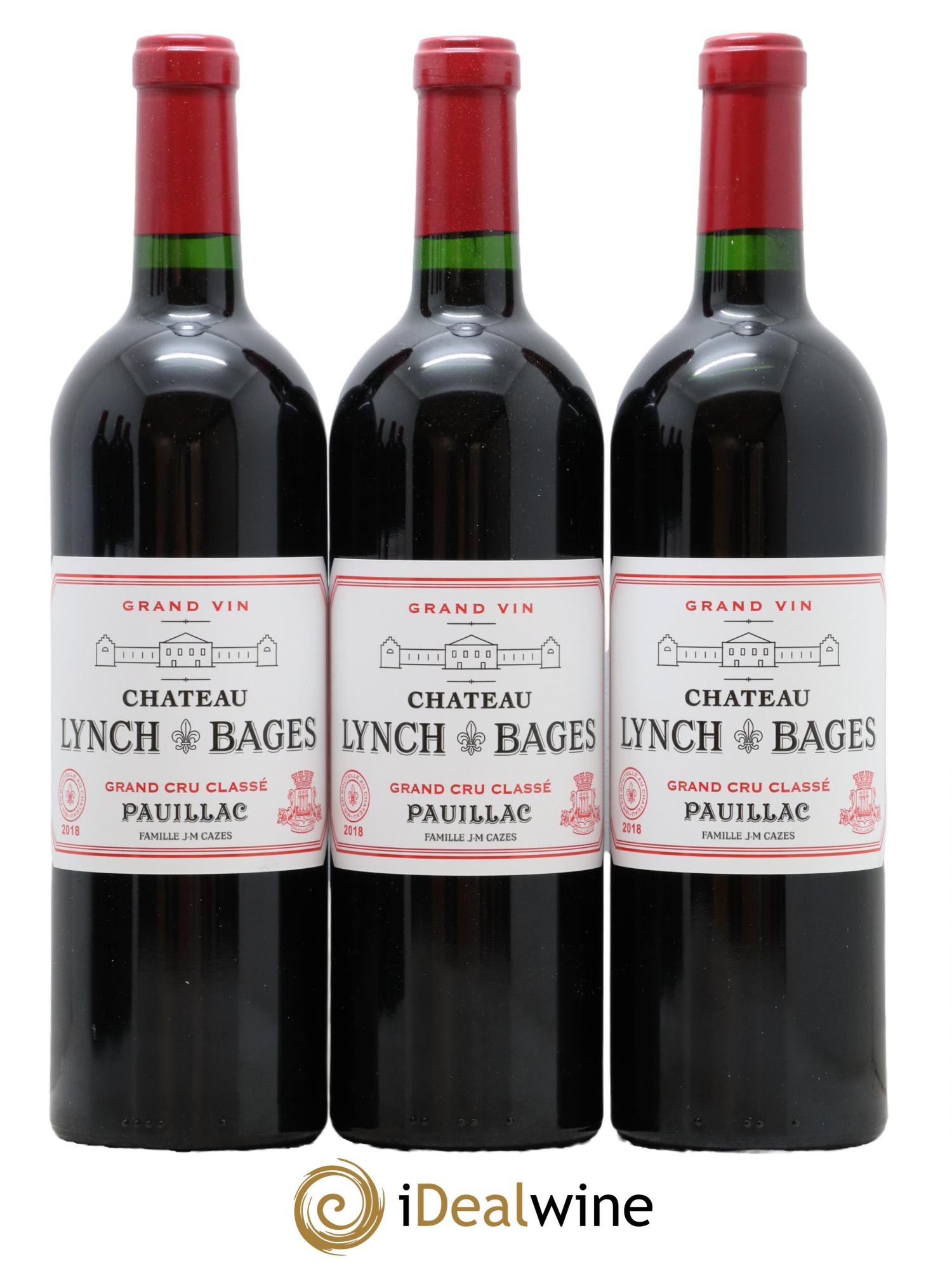 Château Lynch Bages 5ème Grand Cru Classé 2018 - Posten von 6 Flaschen - 2