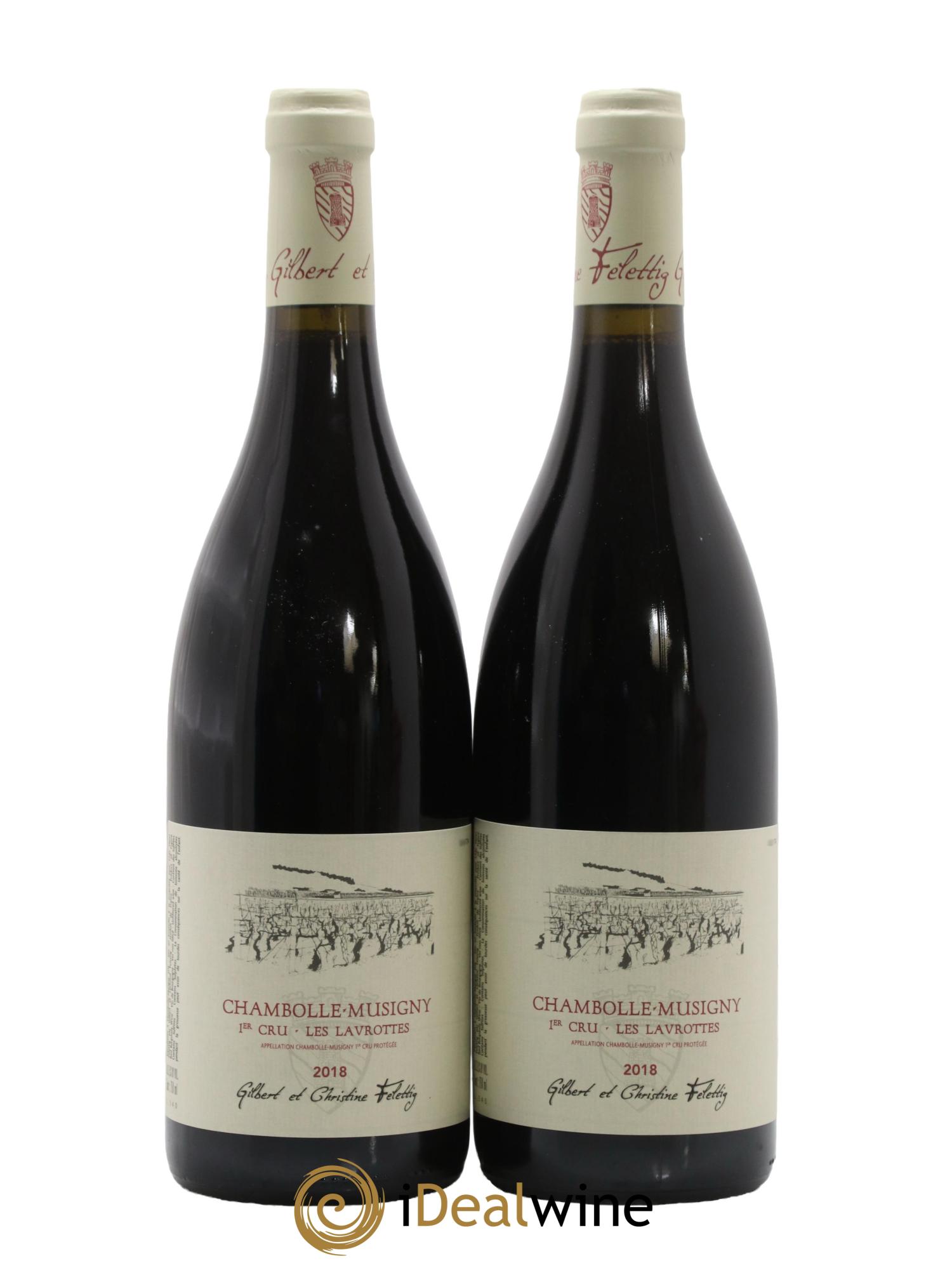 Chambolle-Musigny 1er Cru Les Lavrottes Felettig (Domaine) 2018 - Lot de 2 bouteilles - 0