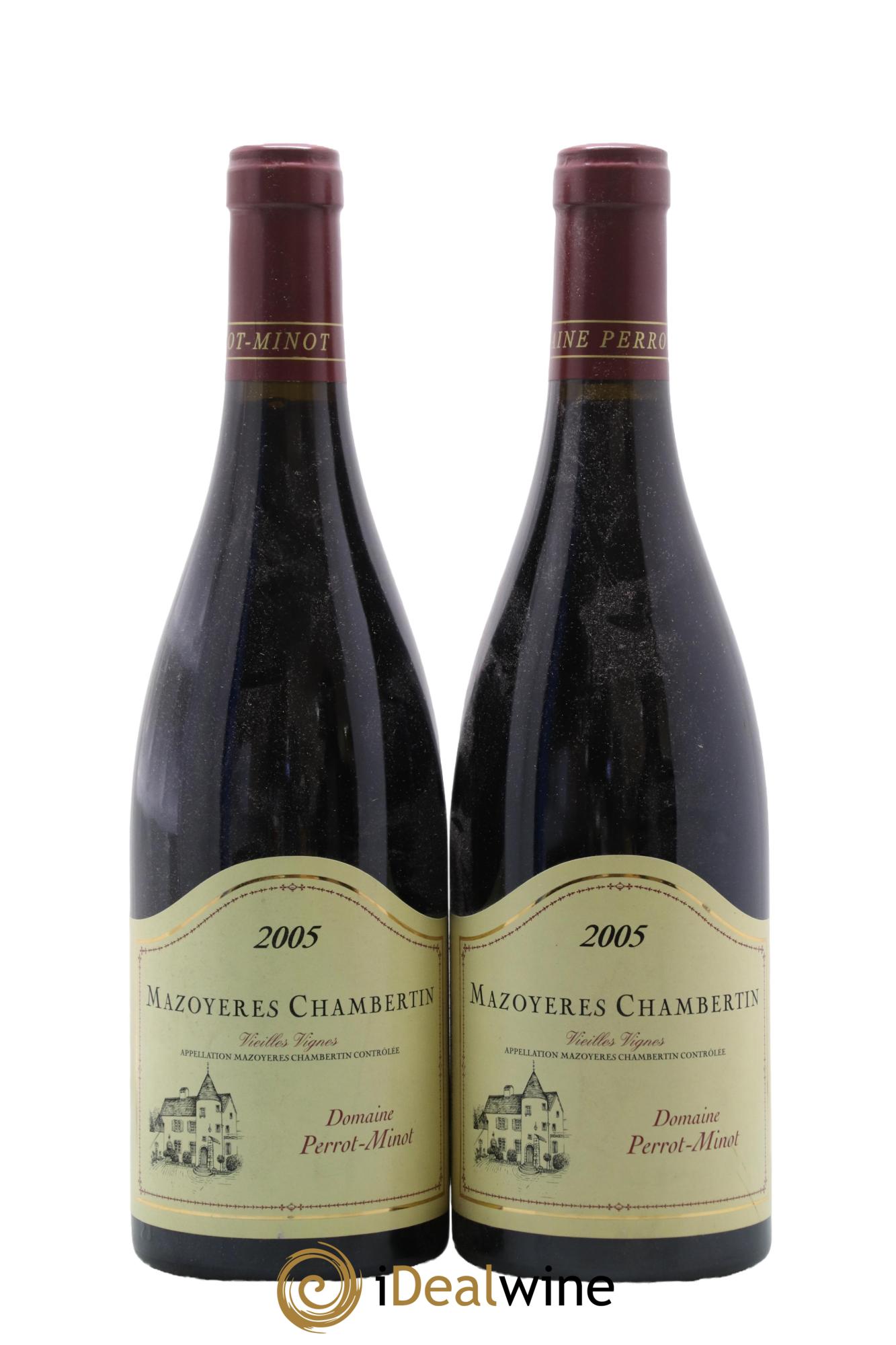 Mazoyères-Chambertin Grand Cru Perrot-Minot 2005 - Posten von 2 Flaschen - 0