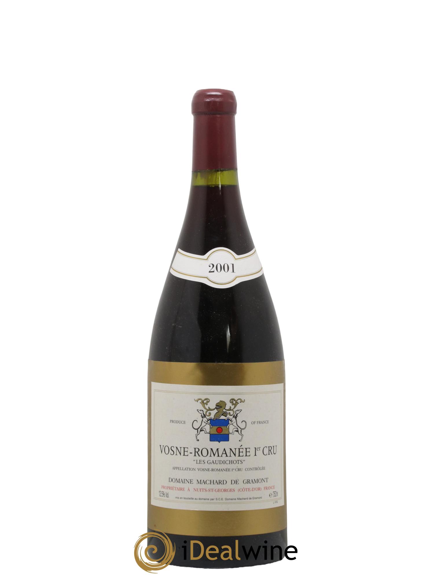 Vosne-Romanée 1er Cru Les Gaudichots Machard de Gramont 2001 - Lotto di 1 magnum - 0