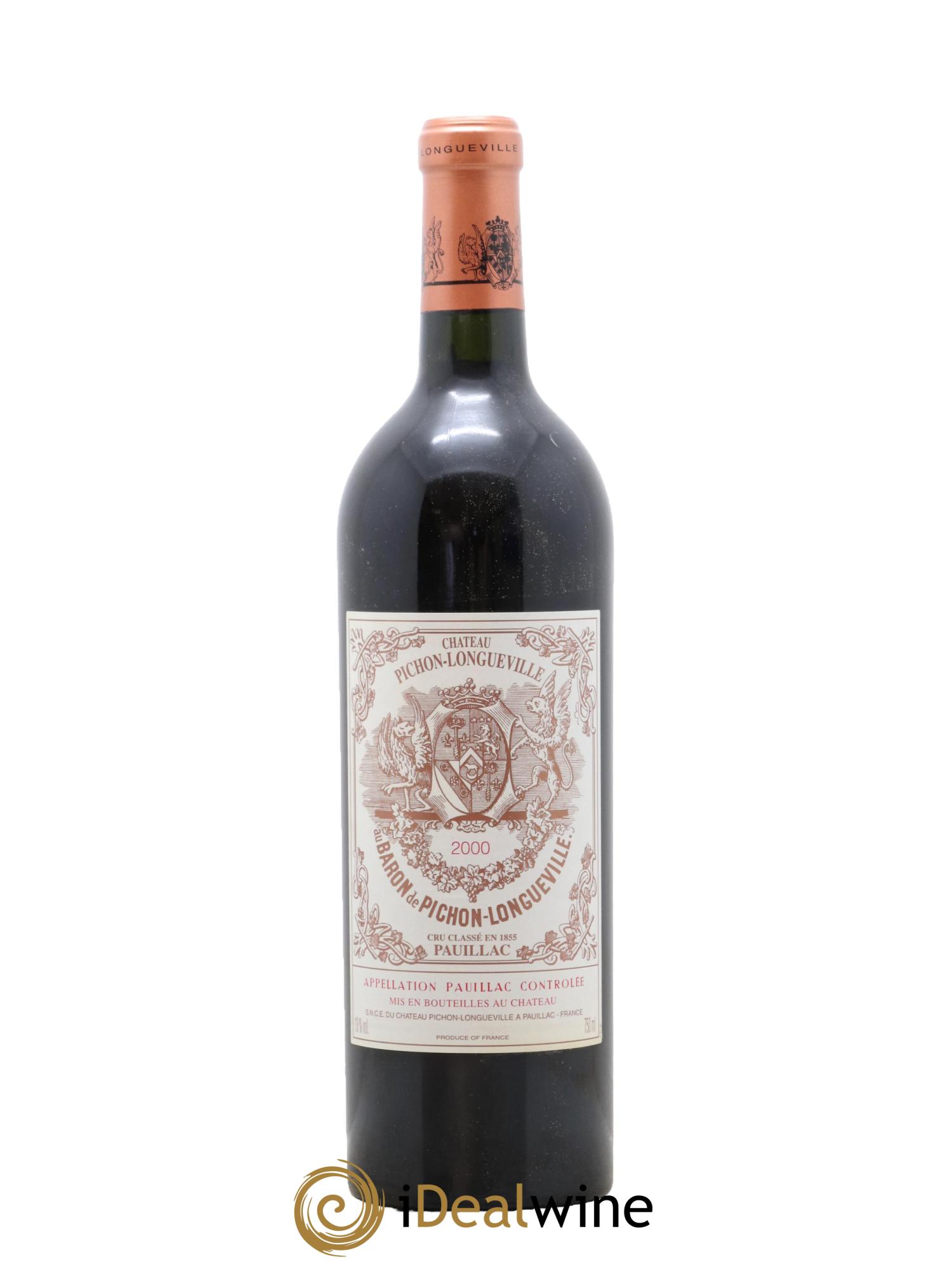 Pichon Longueville Baron 2ème Grand Cru Classé 2000 - Lot of 1 bottle - 0