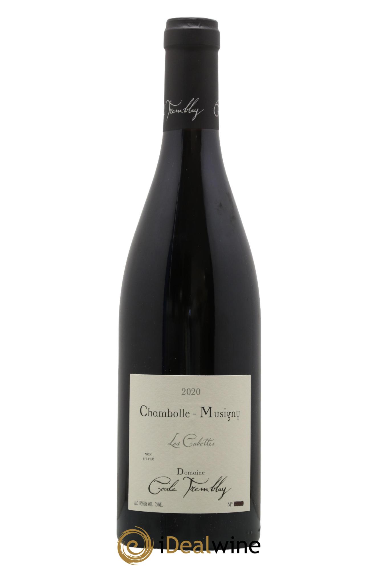 Chambolle-Musigny Les Cabottes Cécile Tremblay  2020 - Lot of 1 bottle - 0