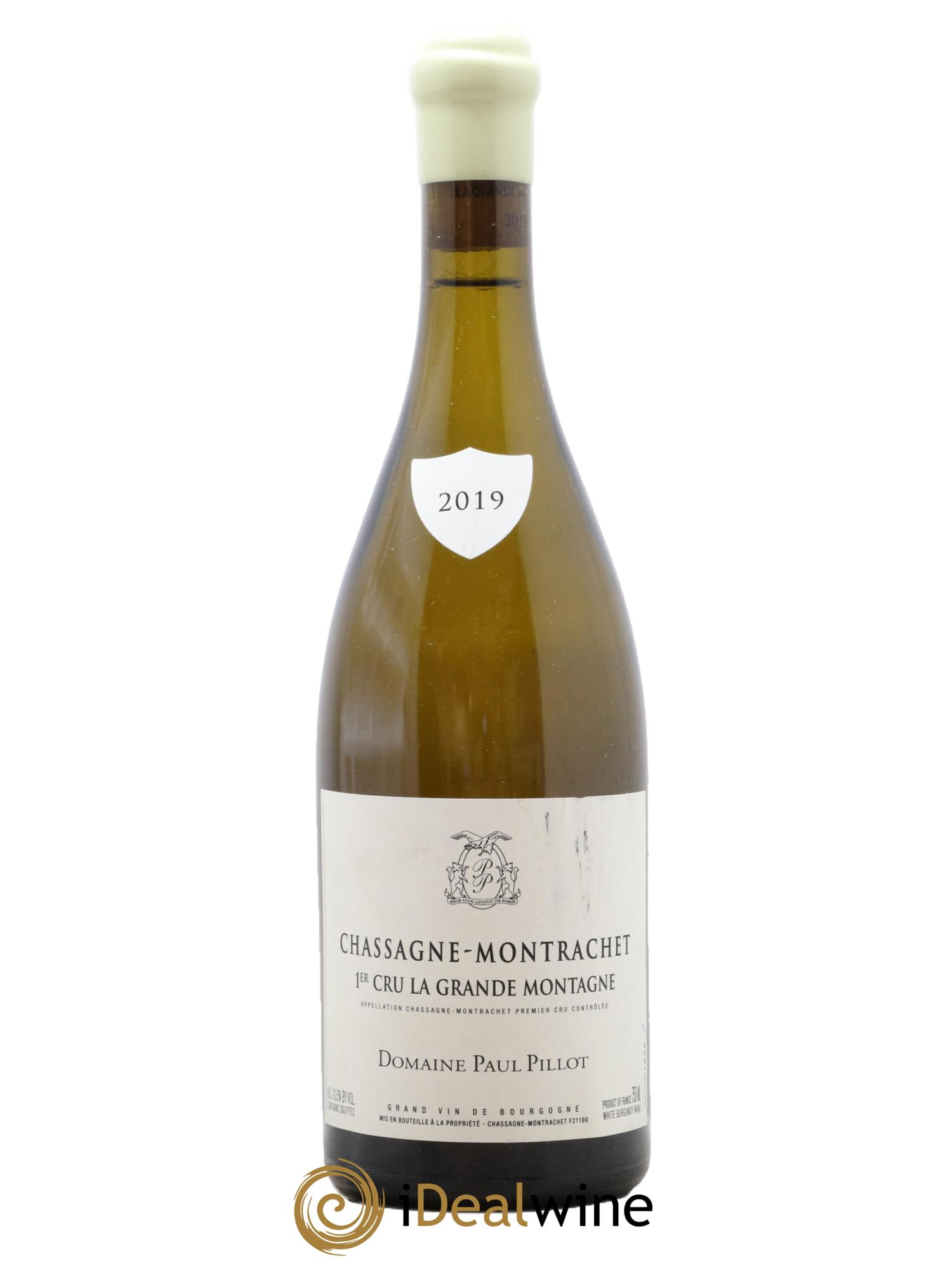 Chassagne-Montrachet 1er Cru La Grande Montagne Paul Pillot (Domaine) 2019 - Lot of 1 bottle - 0