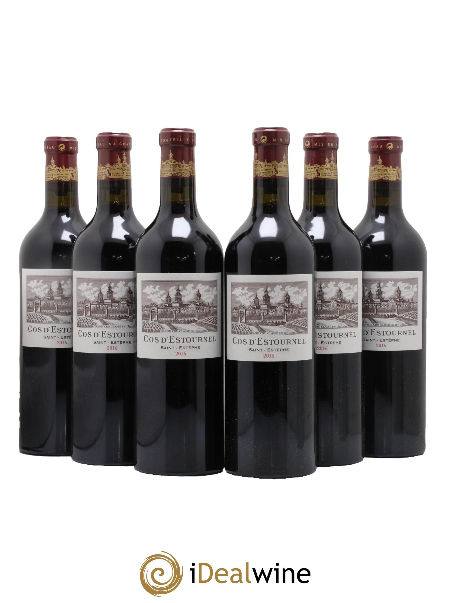 Cos d'Estournel 2ème Grand Cru Classé 2016 - Lot de 6 bouteilles - 0