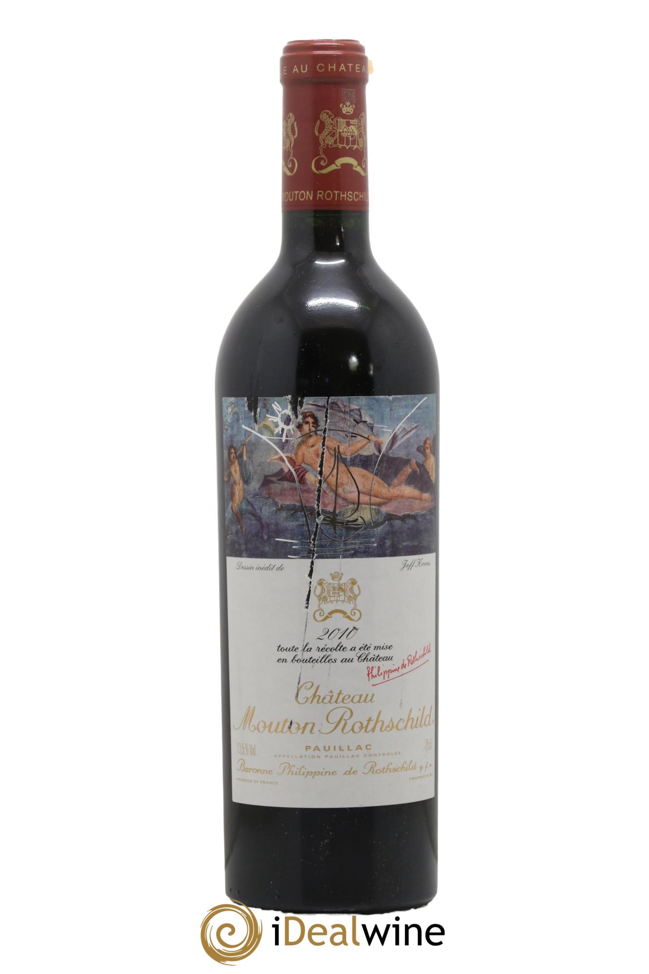 Château Mouton Rothschild 1er Grand Cru Classé 2010 - Lotto di 1 bottiglia - 0