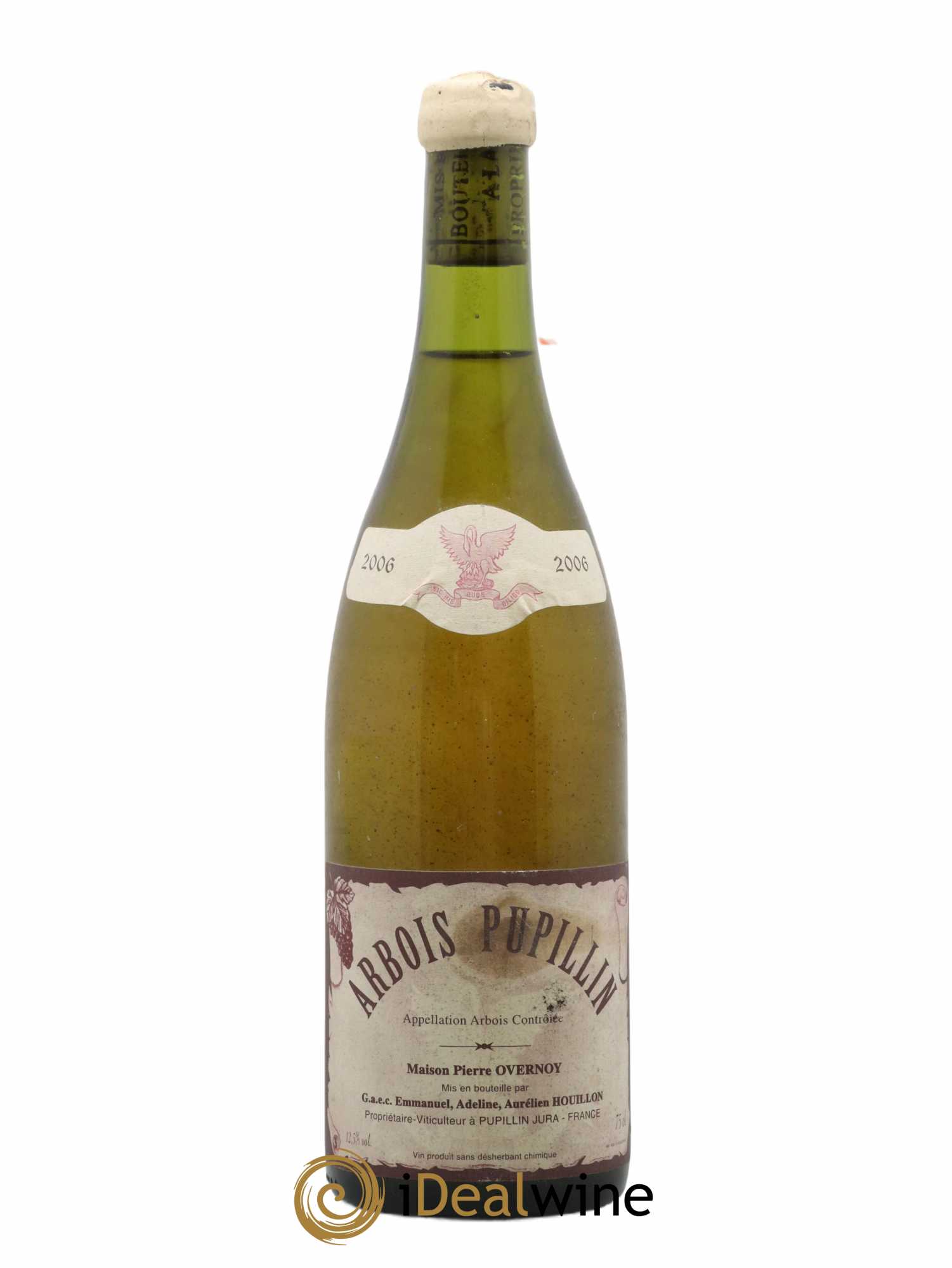 Arbois Pupillin Chardonnay (cire blanche) Overnoy-Houillon (Domaine) 2006 - Lot de 1 bouteille - 0