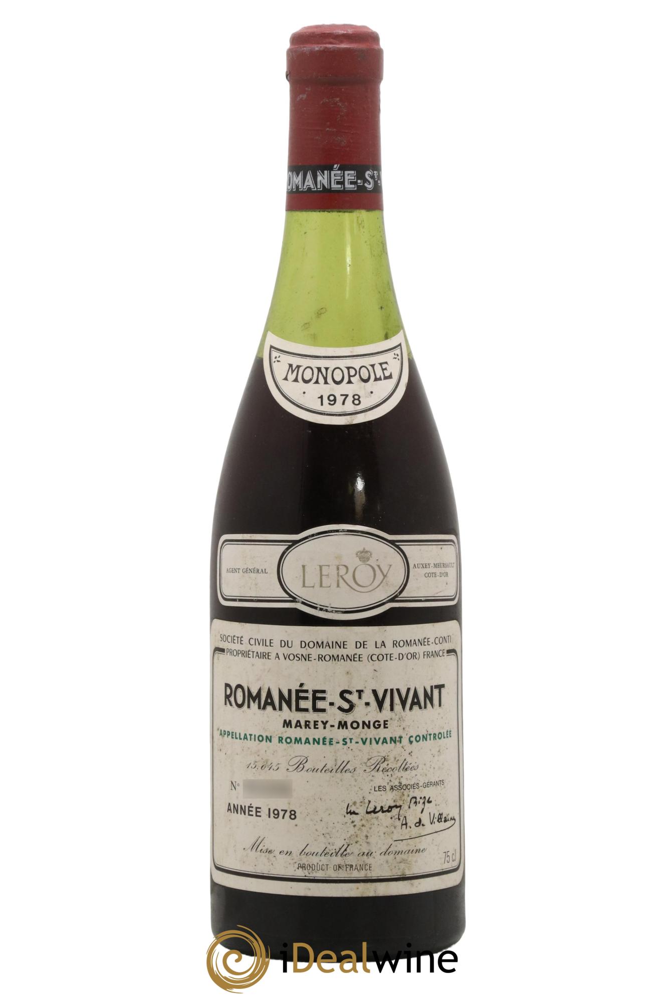 Romanée-Saint-Vivant GRAND_CRU -  Domaine de la Romanée-Conti