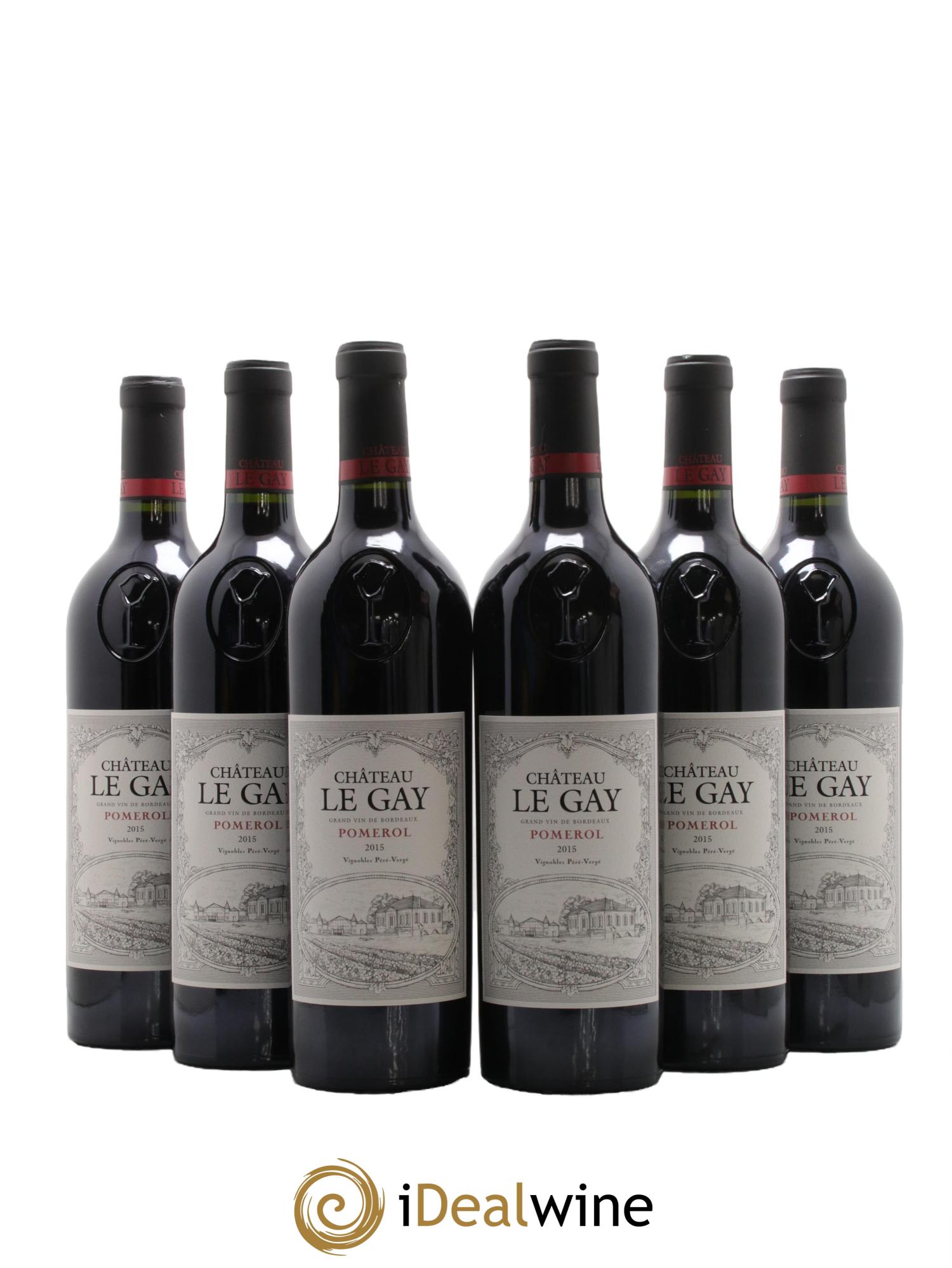 Château Le Gay 2015 - Lot of 6 bottles - 0