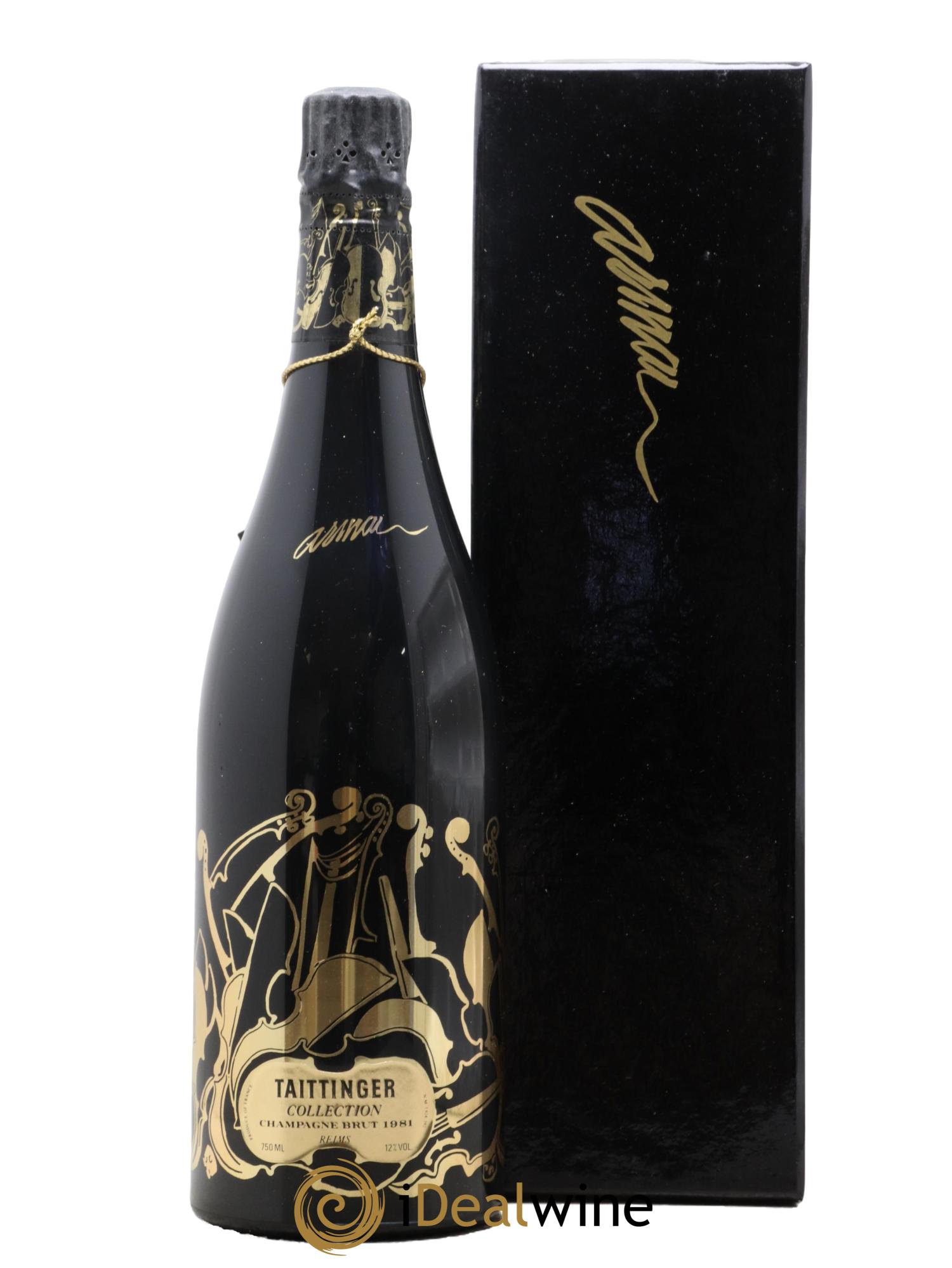 1981 - Collection Arman Taittinger  1981 - Posten von 1 Flasche - 0