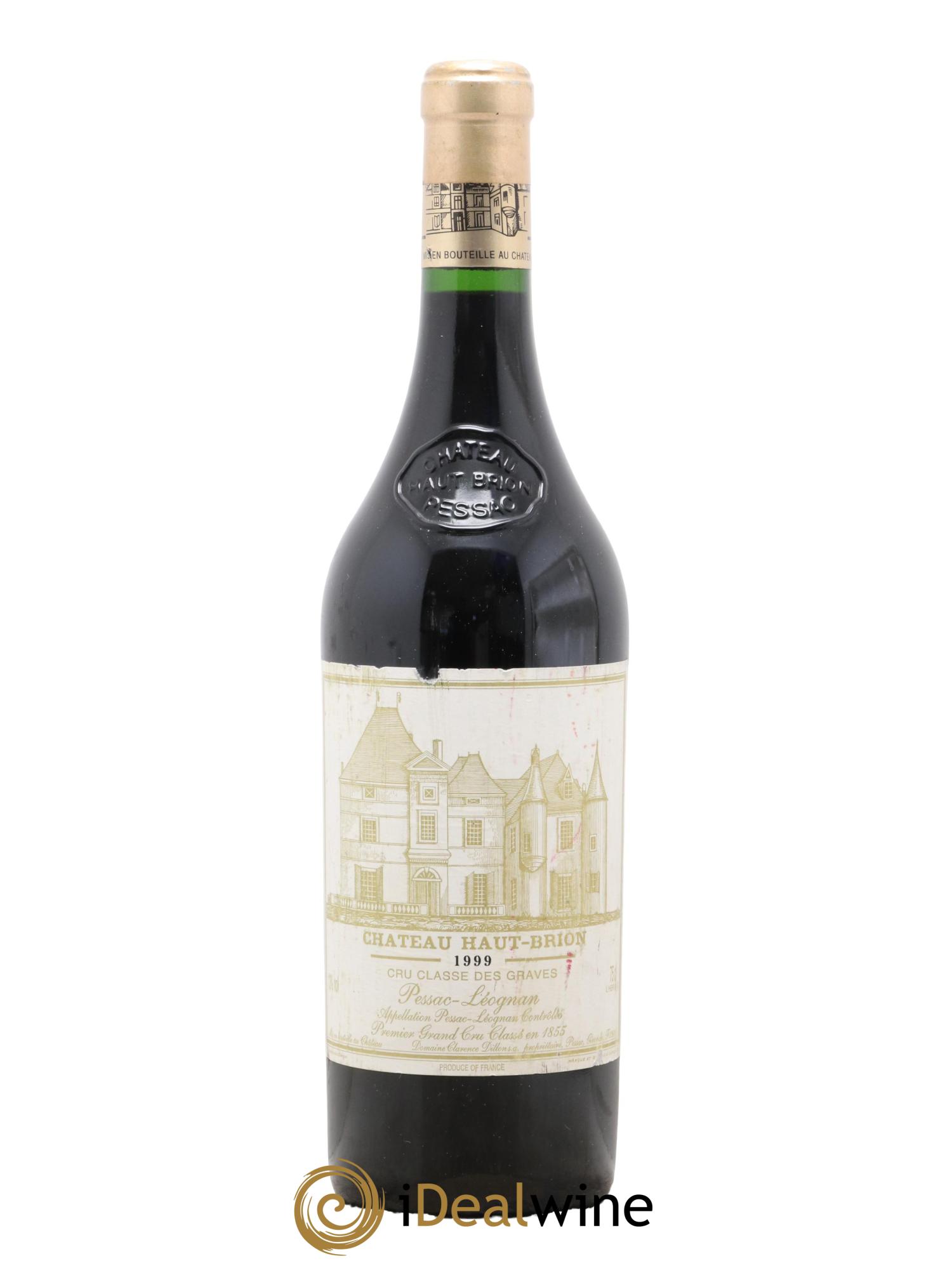 Château Haut Brion 1er Grand Cru Classé 1999 - Lot of 1 bottle - 0