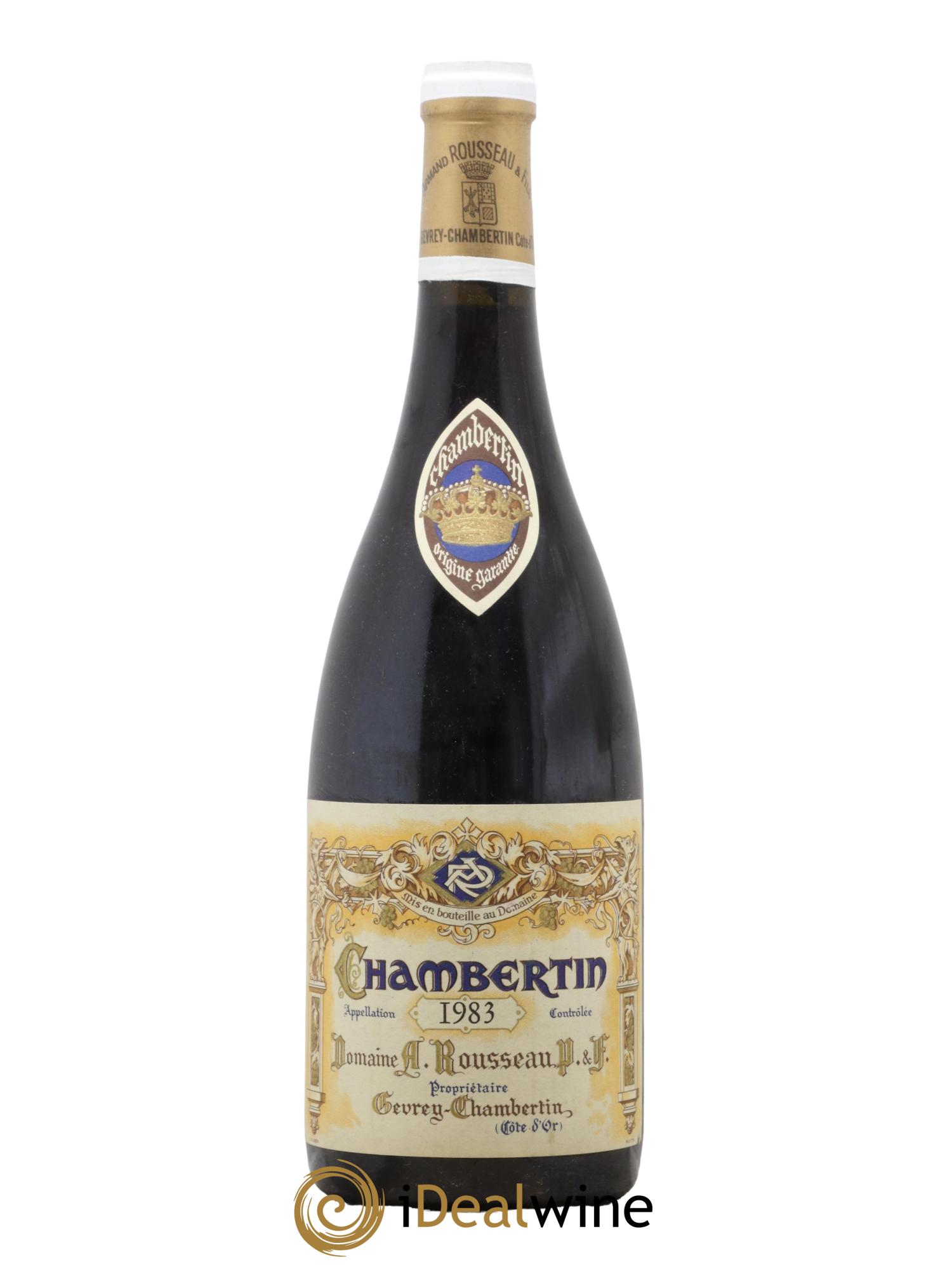 Chambertin Grand Cru Armand Rousseau (Domaine) 1983 - Lotto di 1 bottiglia - 0