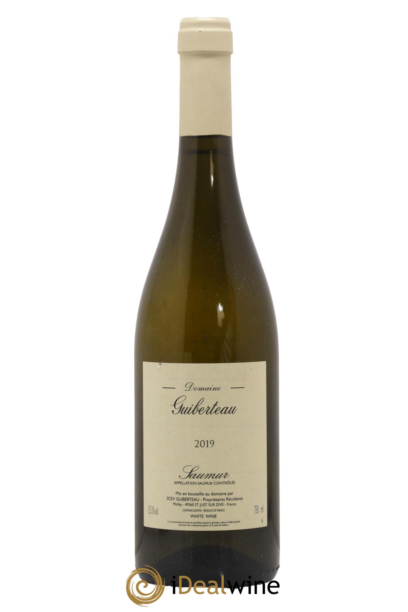 Saumur Domaine Guiberteau  2019 - Lot de 1 bouteille - 0