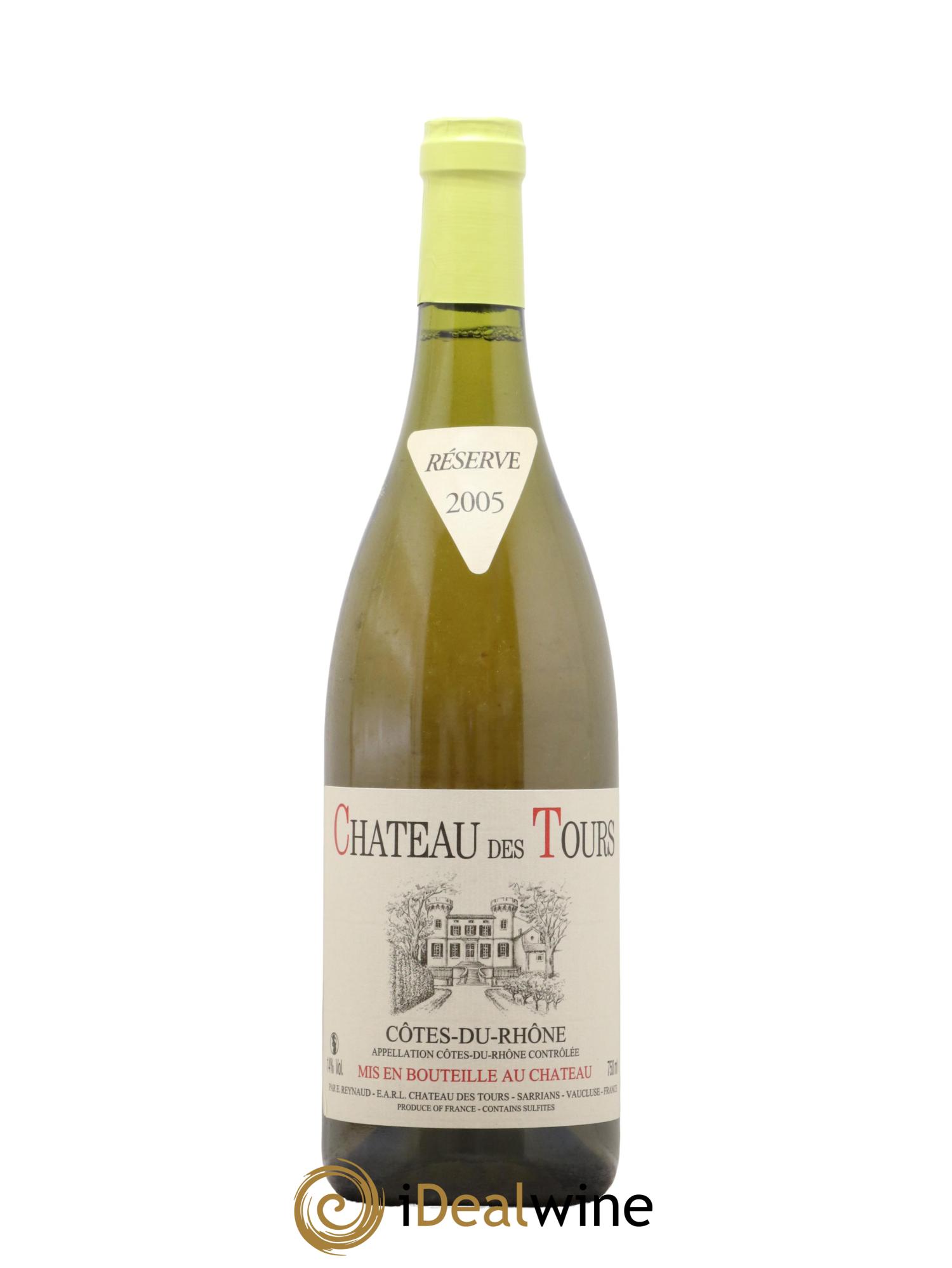 Côtes du Rhône Château des Tours Emmanuel Reynaud 2005 - Posten von 1 Flasche - 0