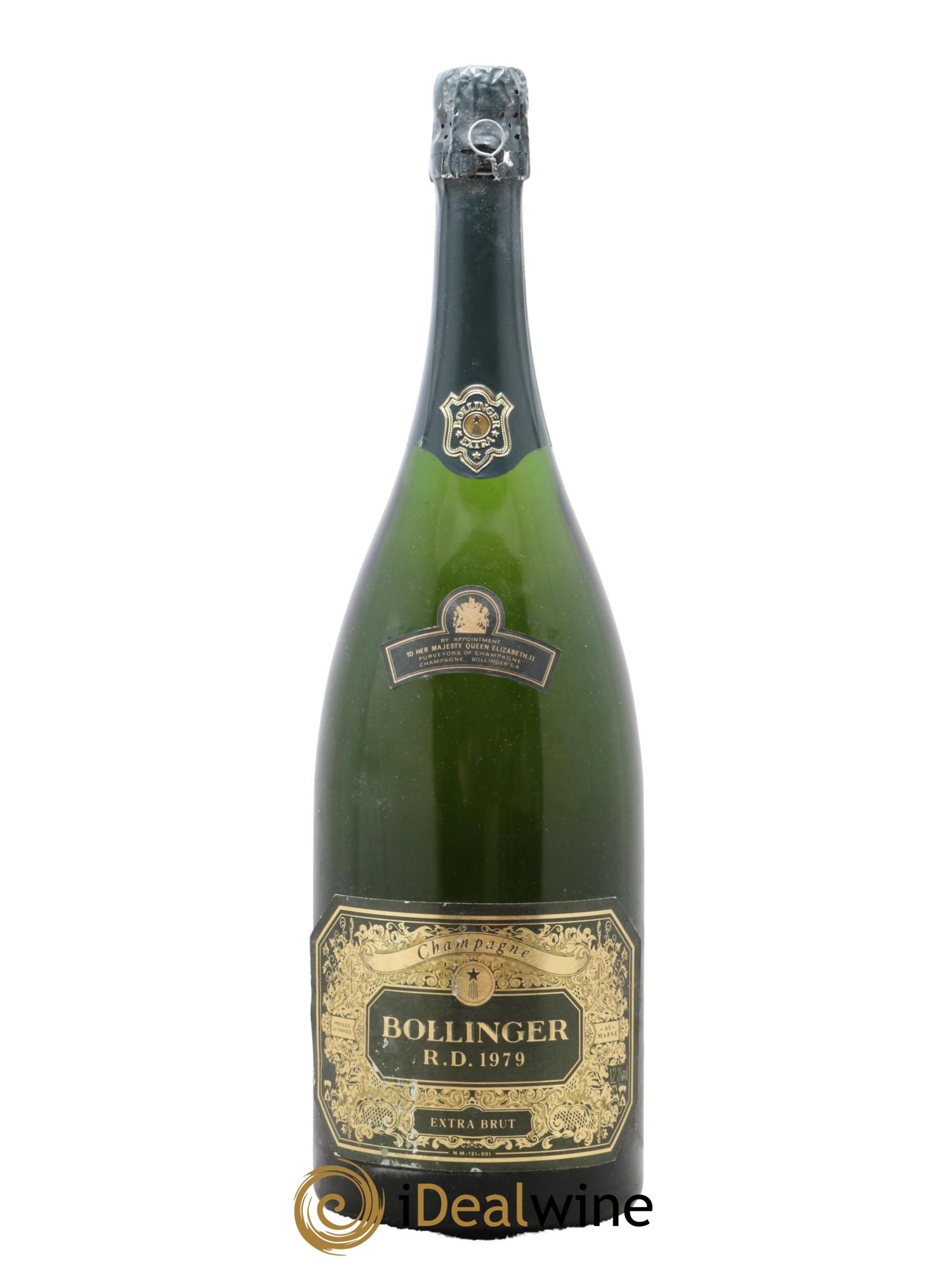 R.D. Extra Brut Bollinger  1979 - Lotto di 1 magnum - 0