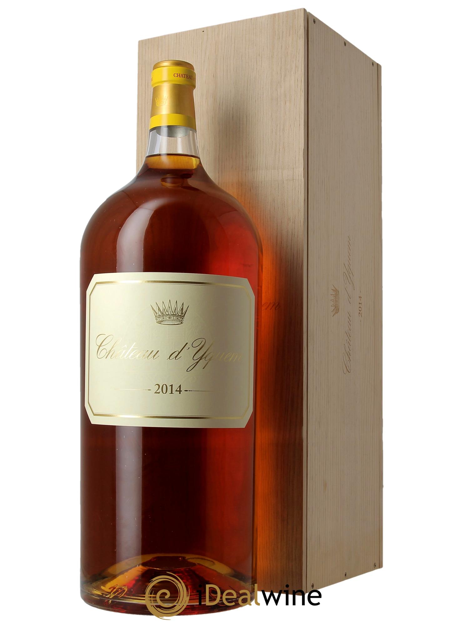 Château d' Yquem 1er Cru Classé Supérieur Original-holzkiste ab 1 2014 - Posten von 1 Salmanazar - 0