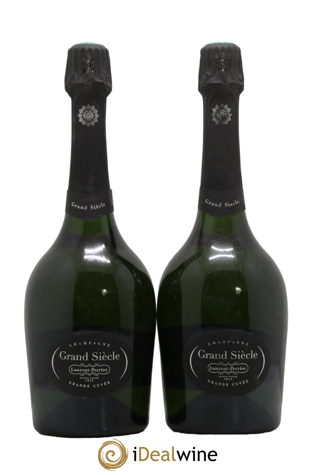 Grand Siècle Laurent Perrier - Posten von 2 Flaschen - 0