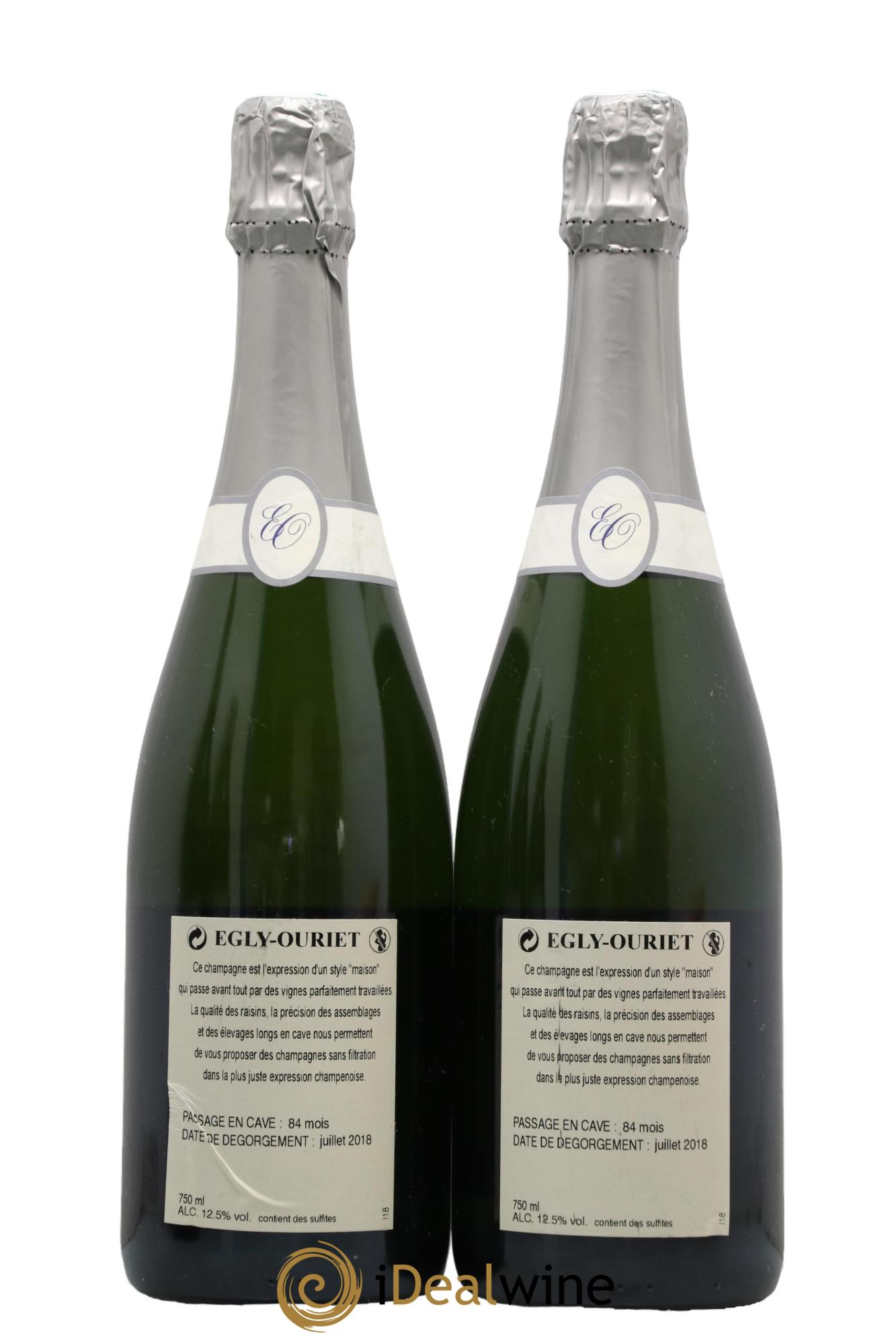 Extra Brut VP Egly-Ouriet - Lot of 2 bottles - 1