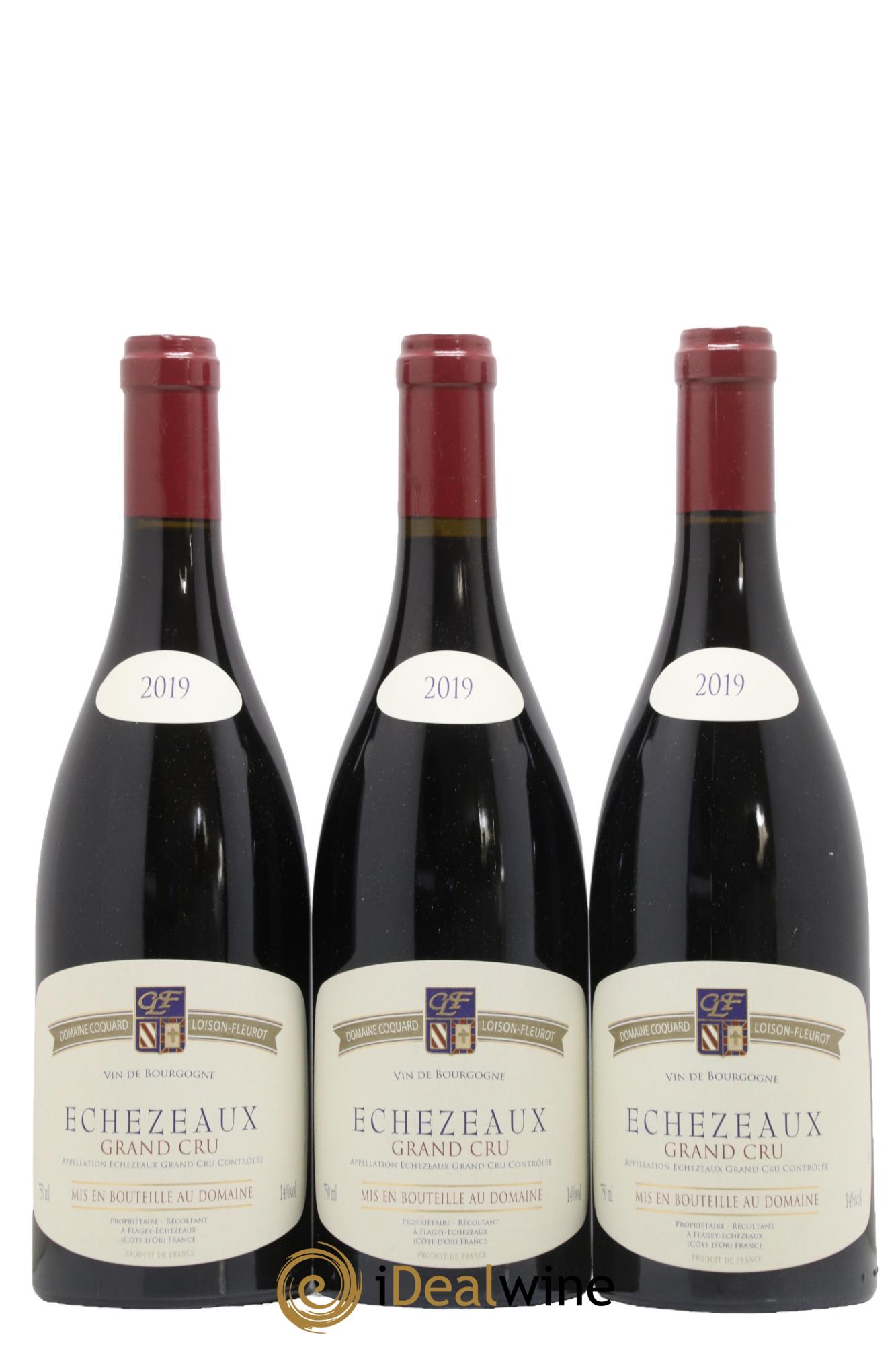 Echézeaux Grand Cru Coquard Loison-Fleurot 2019 - Posten von 3 Flaschen - 0