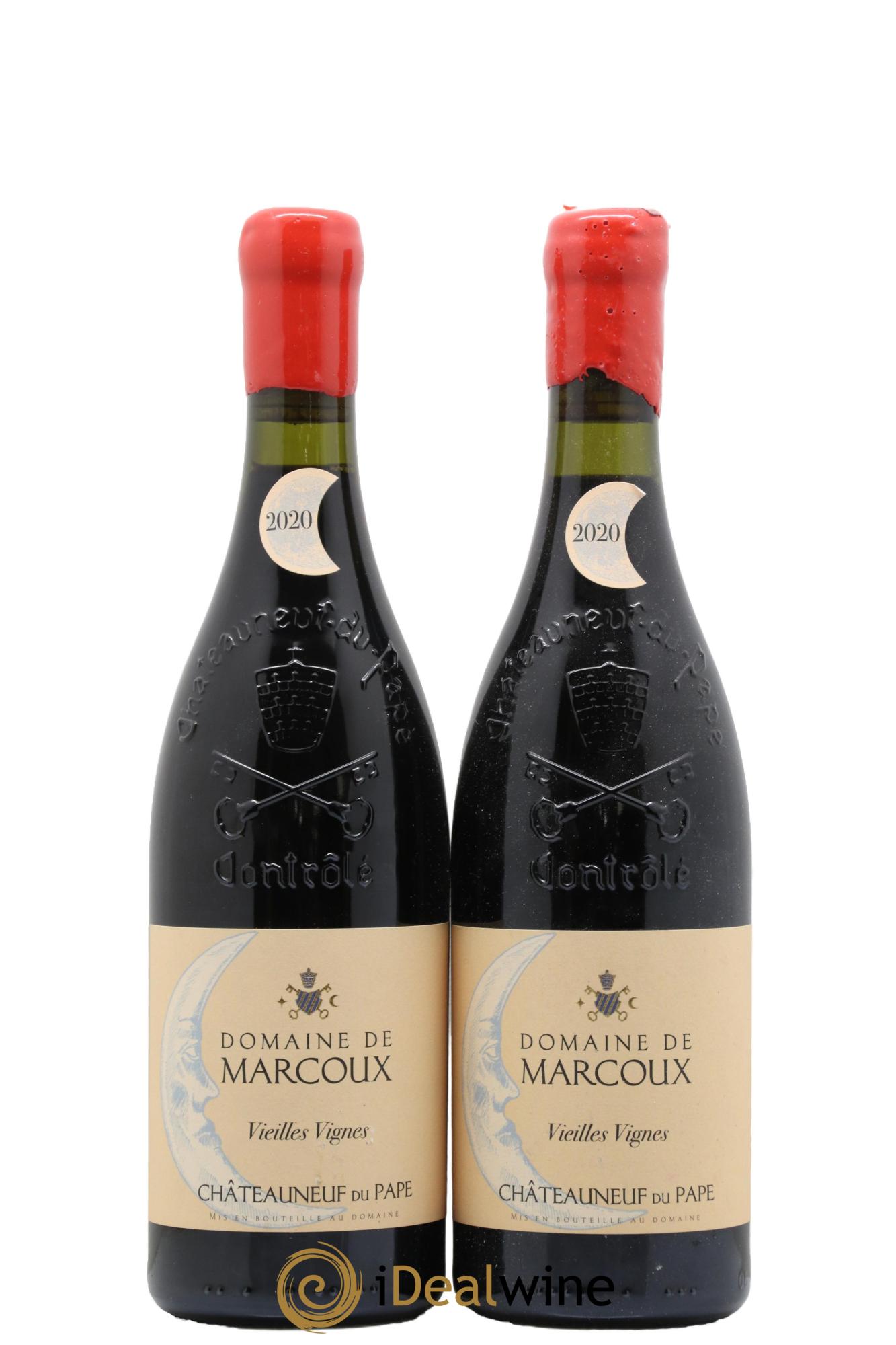 Châteauneuf-du-Pape Vieilles Vignes Marcoux (Domaine de) 2020 - Lot de 2 bouteilles - 0