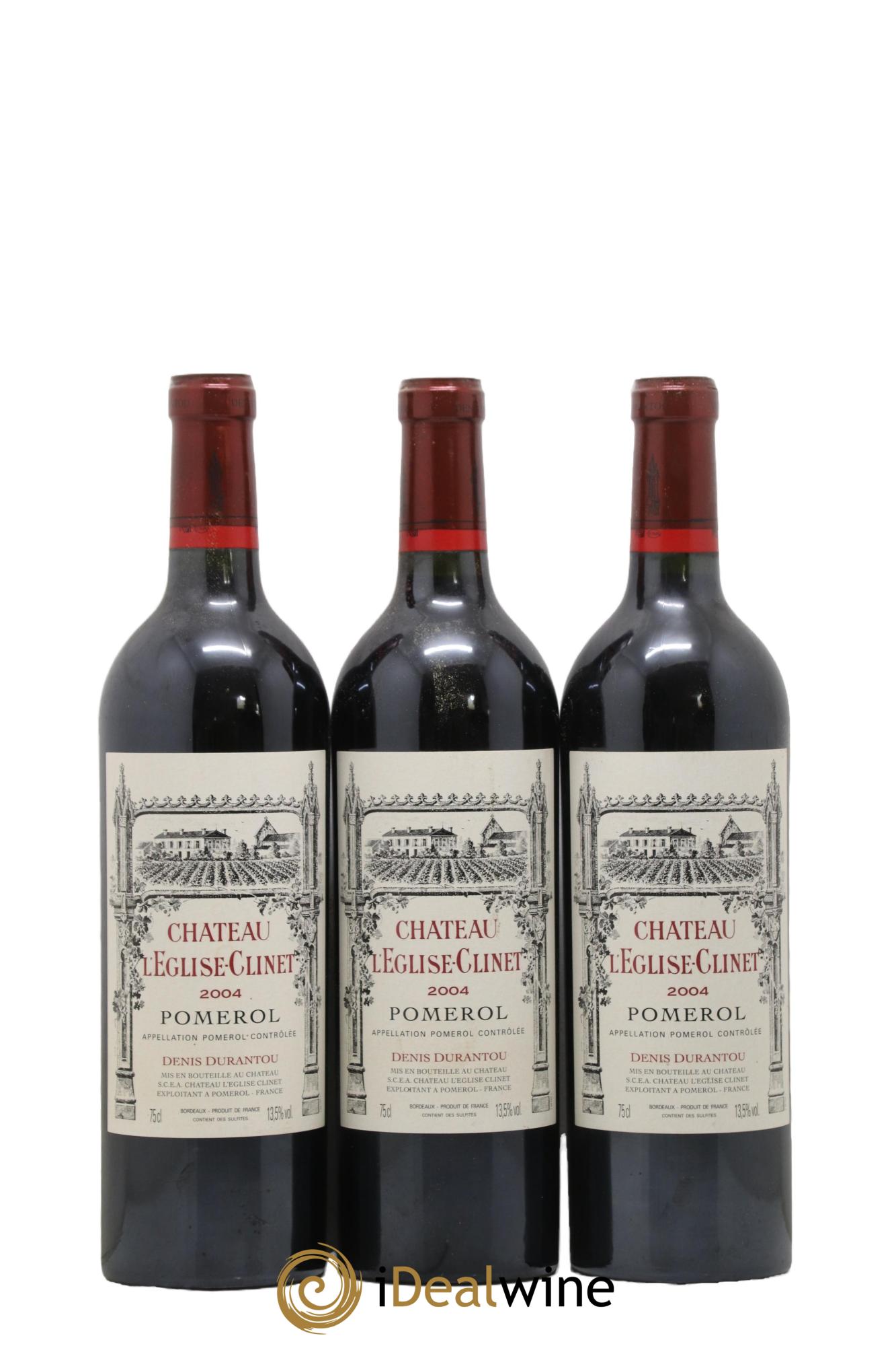 Château l' Église Clinet 2004 - Lot de 12 bouteilles - 3