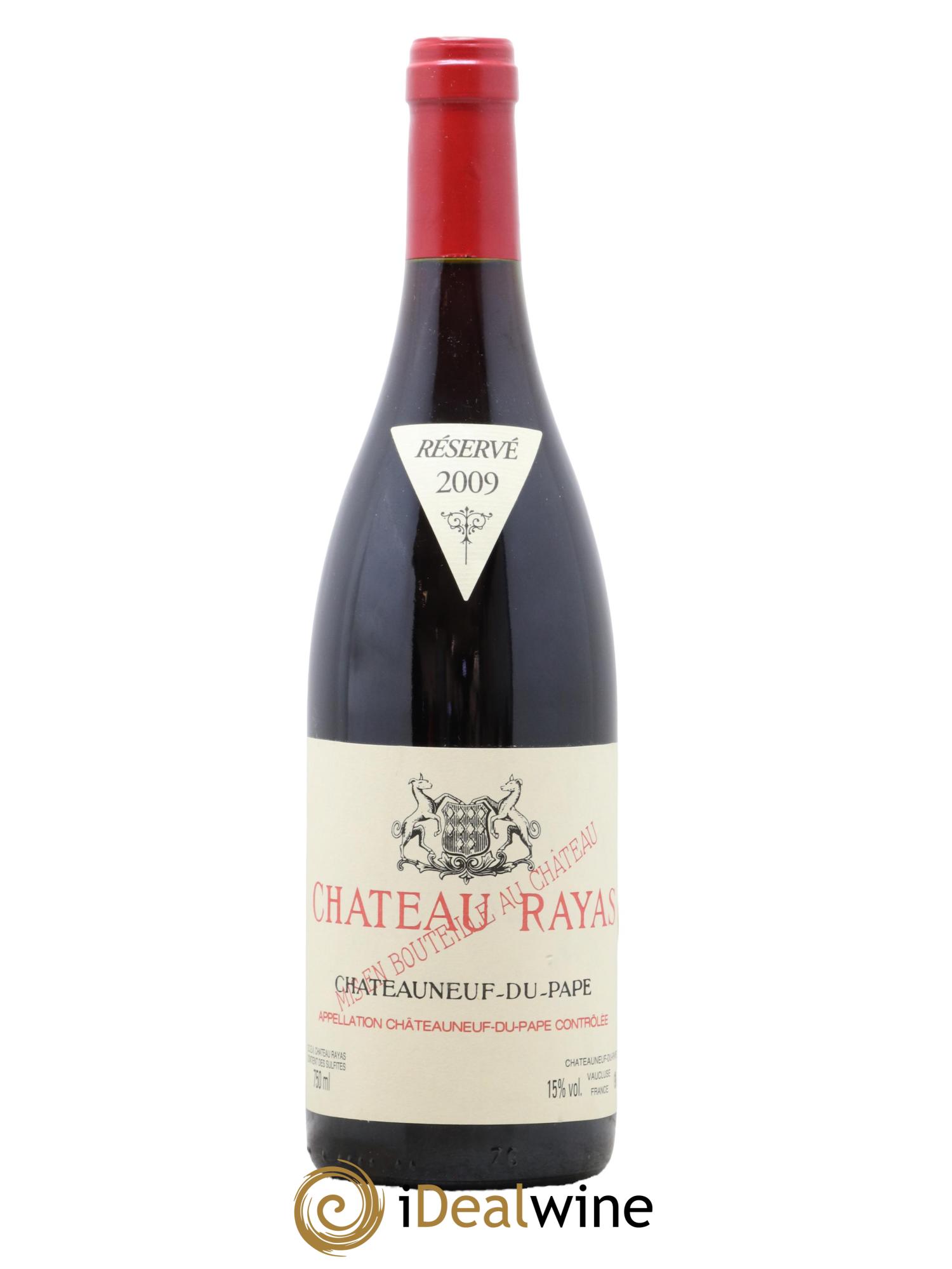 Châteauneuf-du-Pape Château Rayas Emmanuel Reynaud 2009 - Lot de 1 bouteille - 0