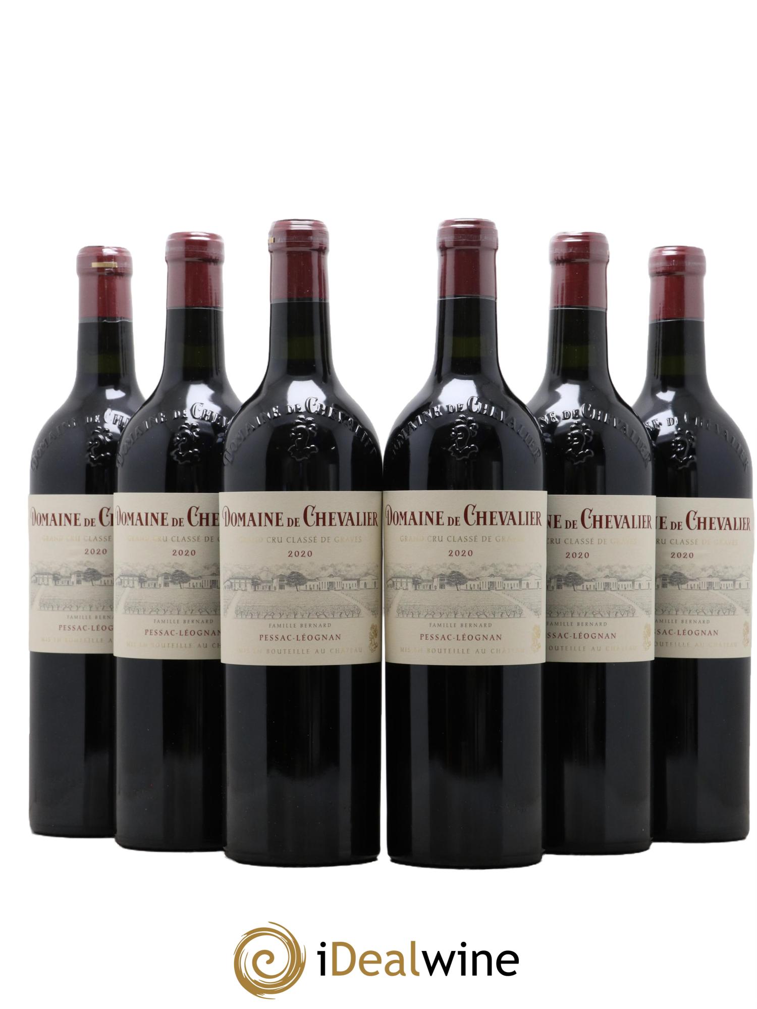 Domaine de Chevalier Cru Classé de Graves 2020 - Lot de 6 bouteilles - 0