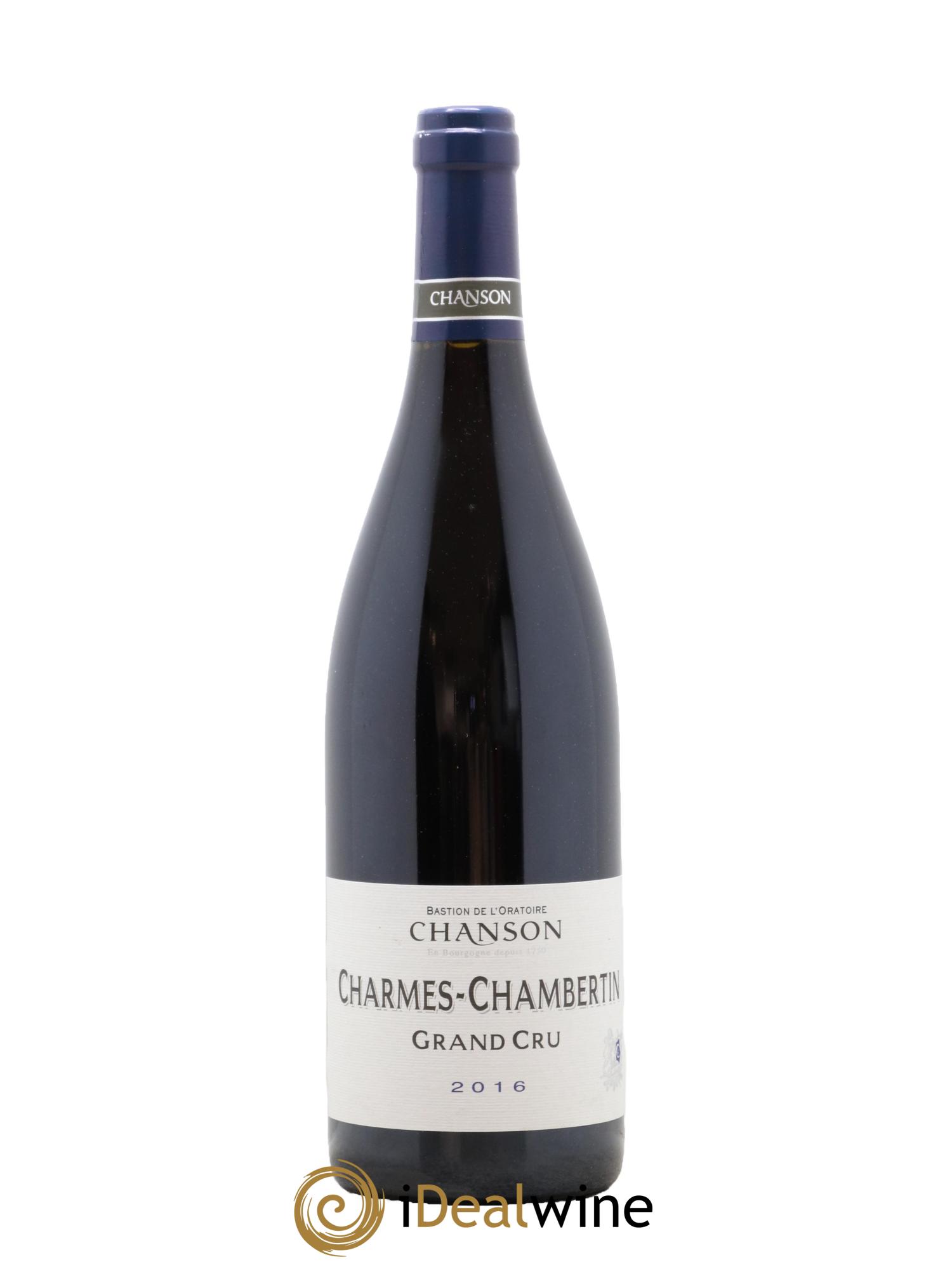 Charmes-Chambertin Grand Cru Chanson 2016 - Lot de 1 bouteille - 0