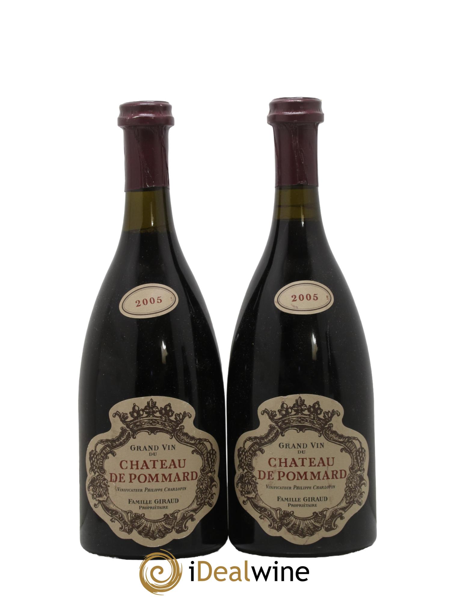 Pommard Château de Pommard 2005 - Lot de 2 bouteilles - 0