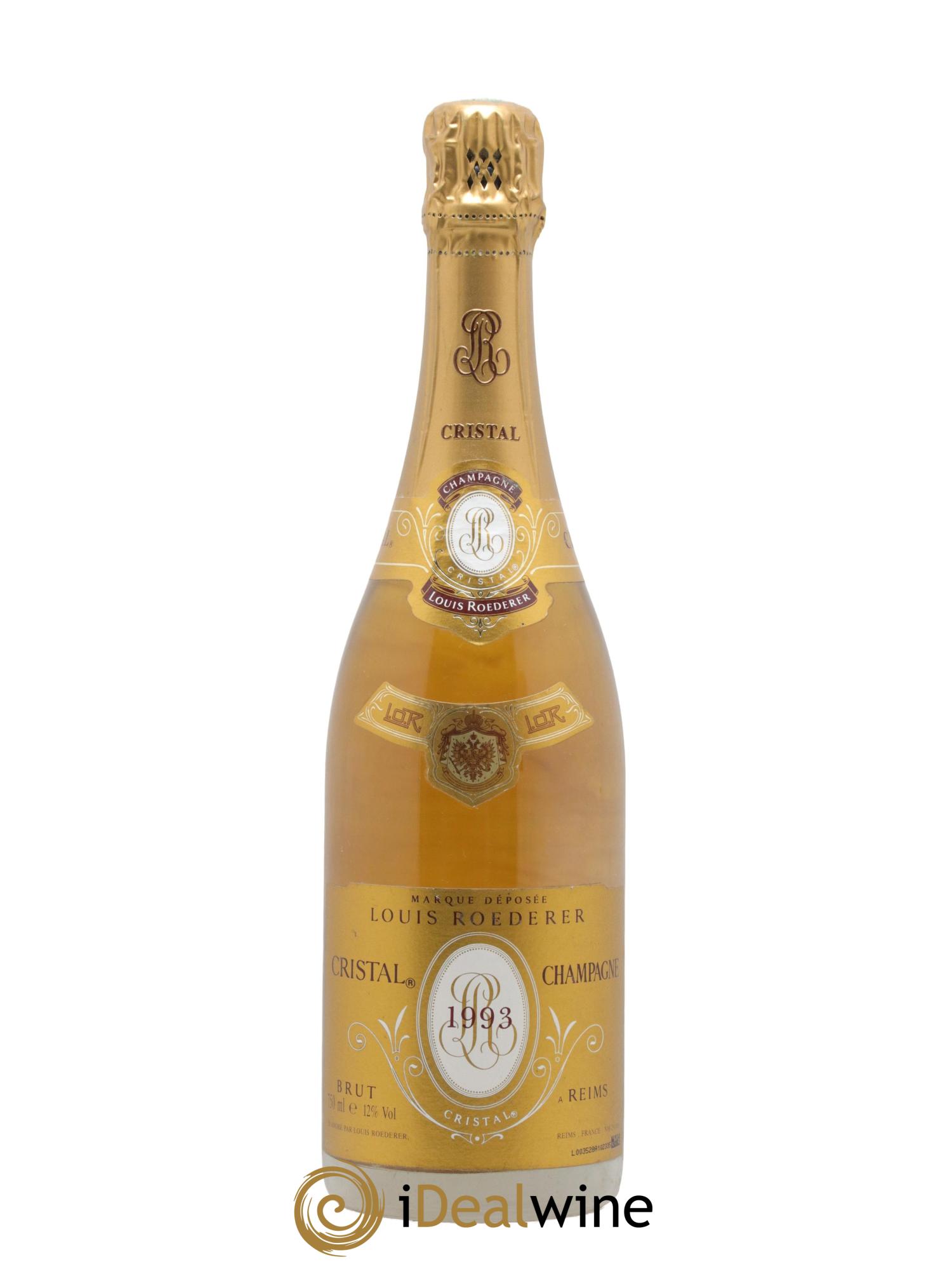 Cristal Louis Roederer 1993 - Lot of 1 bottle - 0