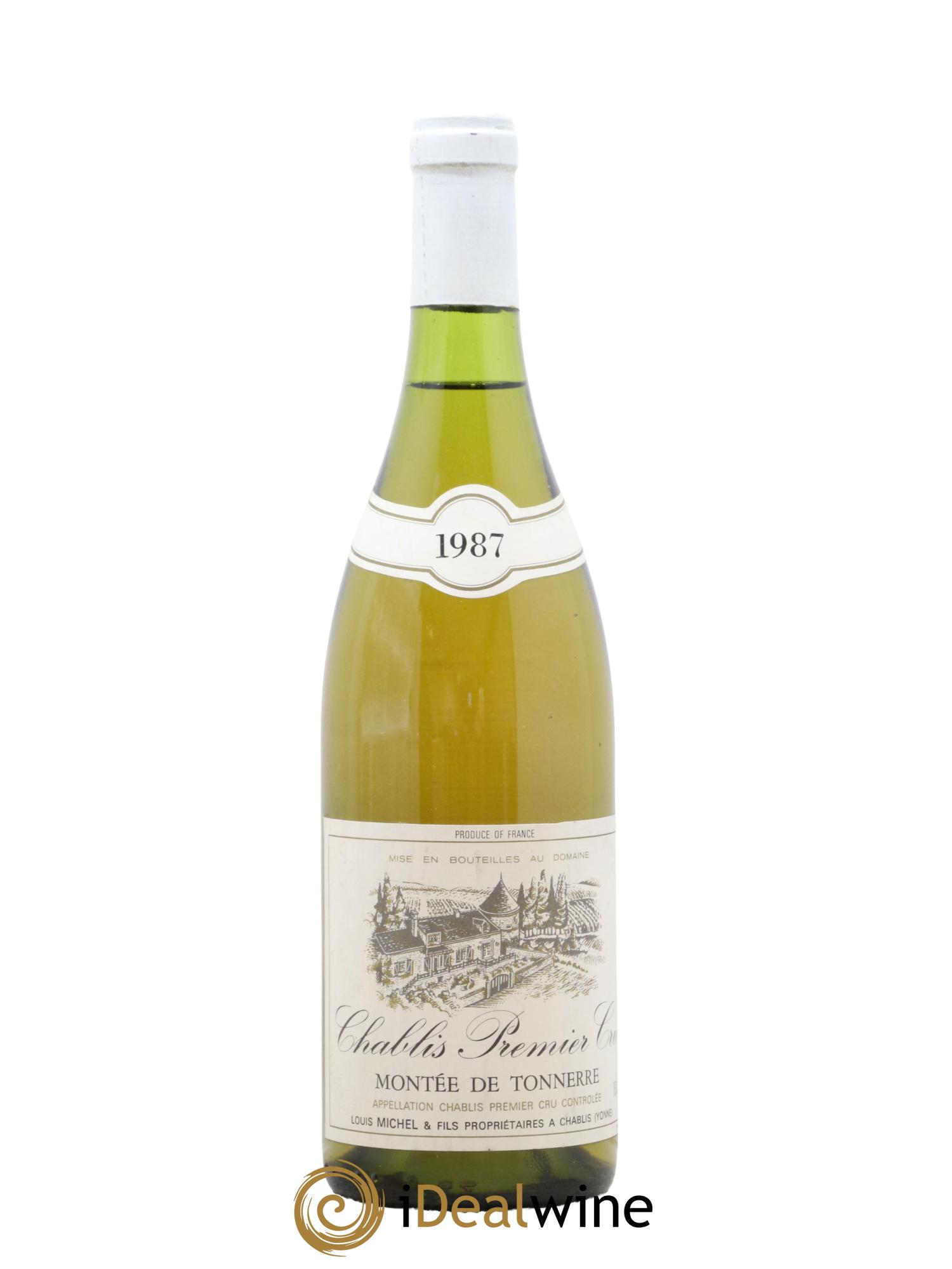 Chablis 1er Cru Montée de Tonnerre Louis Michel et Fils 1987 - Lotto di 1 bottiglia - 0