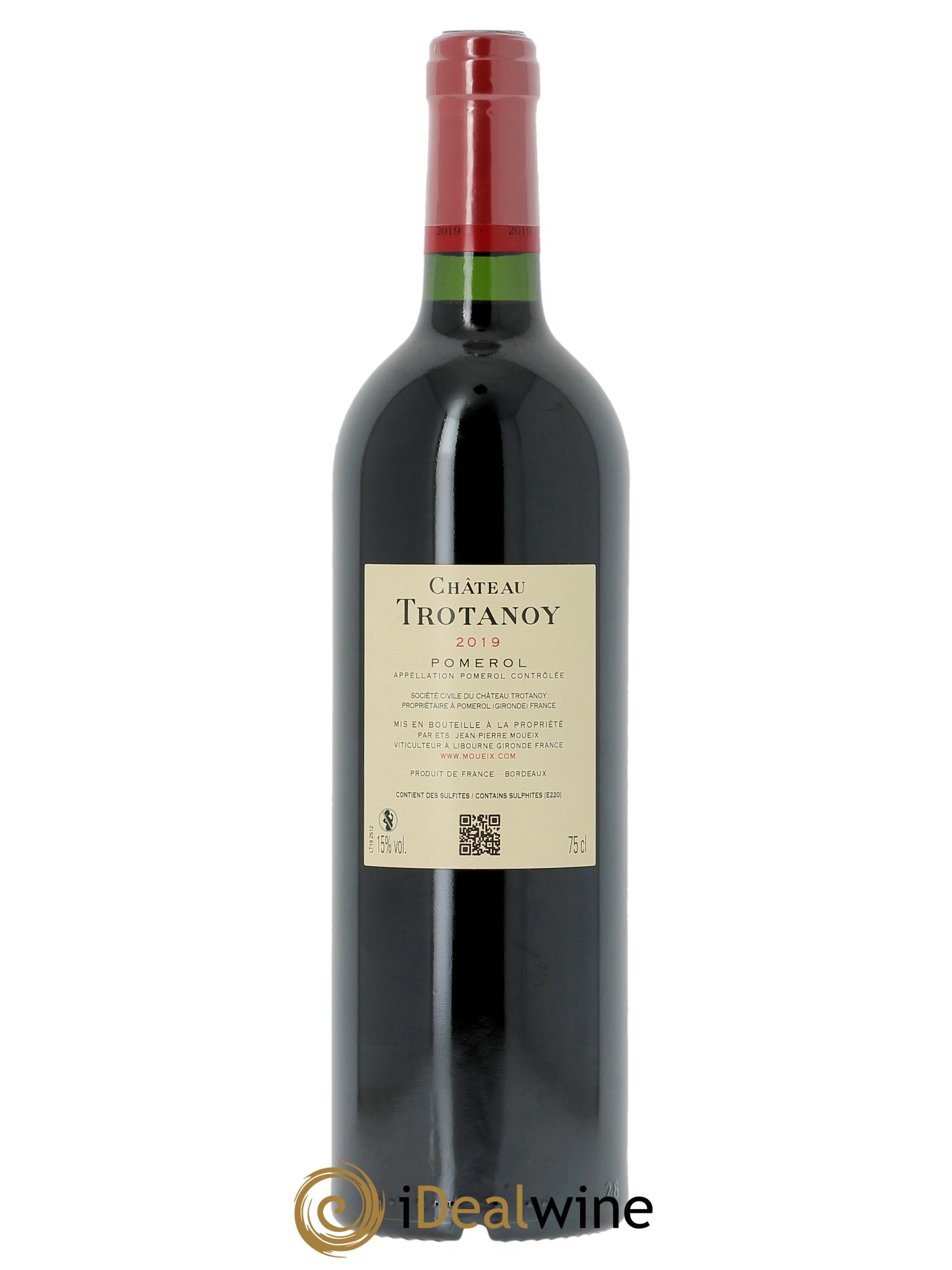 Château Trotanoy  2019 - Lotto di 1 bottiglia - 1