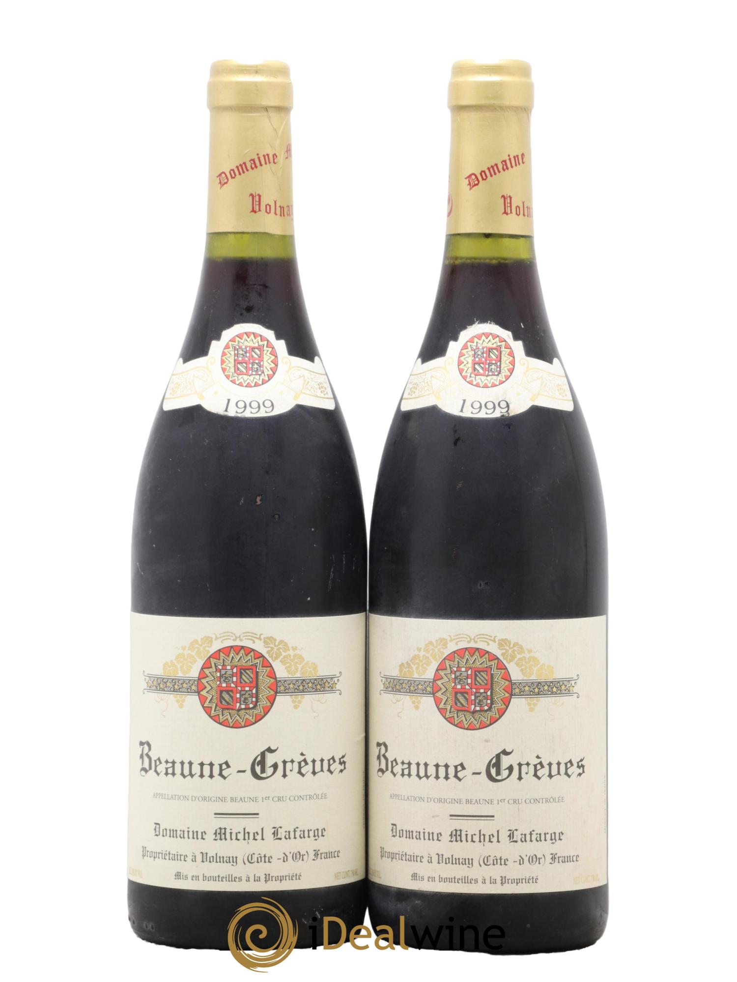 Beaune 1er Cru Grèves Lafarge (Domaine)  1999 - Lotto di 2 bottiglie - 0