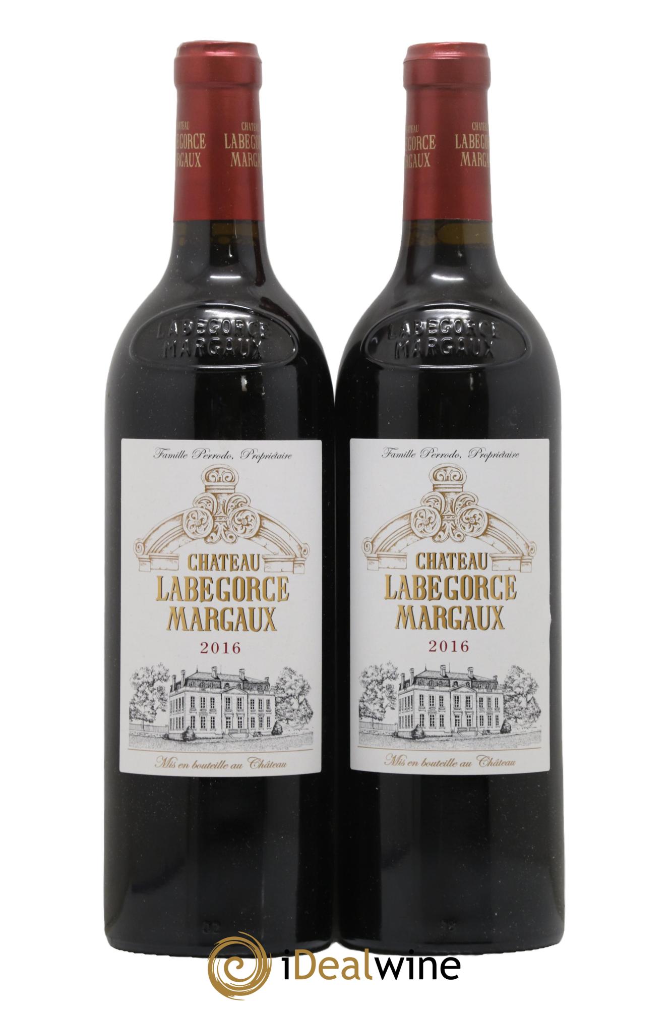 Château Labegorce Cru Bourgeois 2016 - Lotto di 2 bottiglie - 0