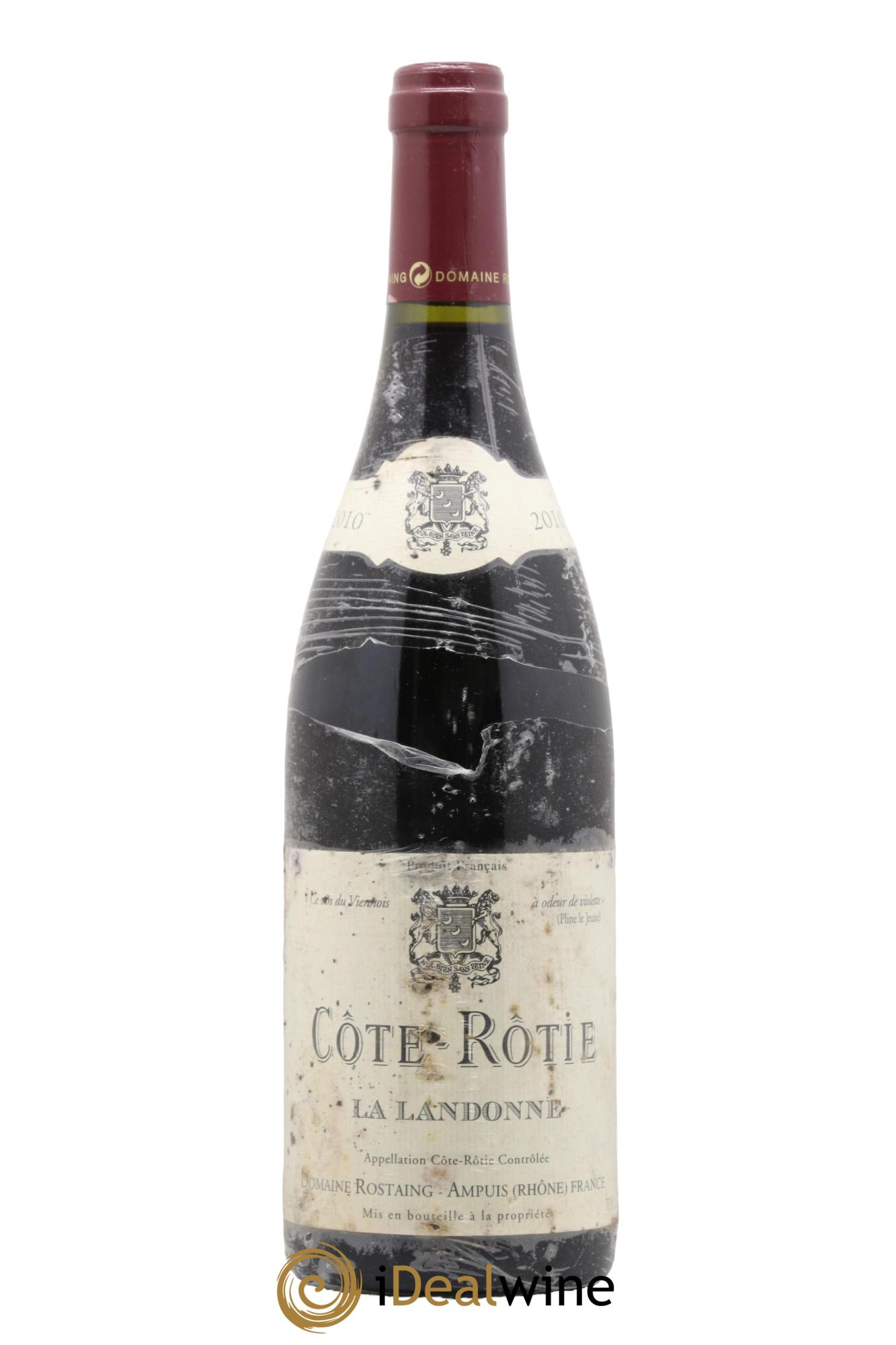 Côte-Rôtie La Landonne René Rostaing 2010 - Lot of 1 bottle - 0